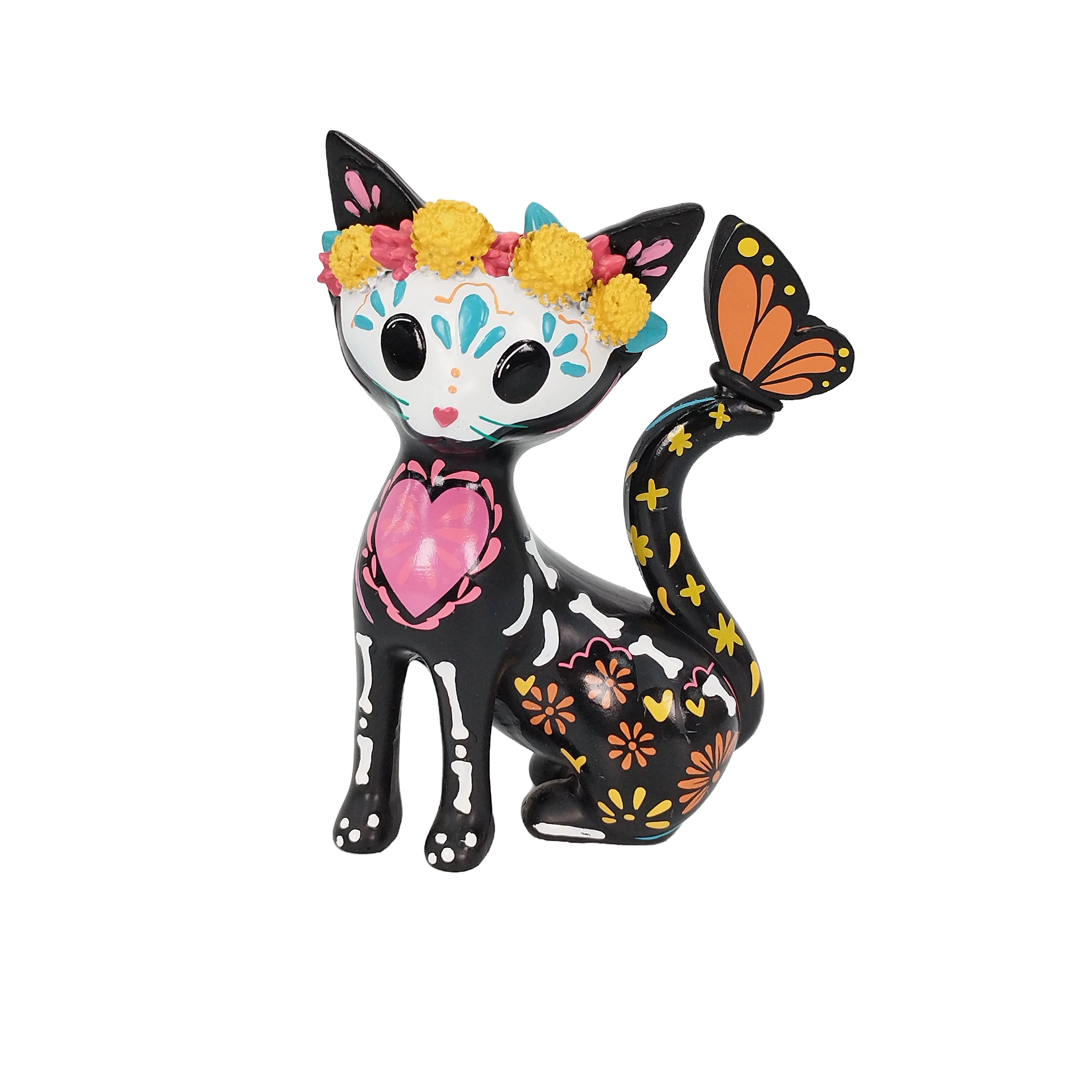6.5" Skeleton Cat Tabletop Décor by Ashland®