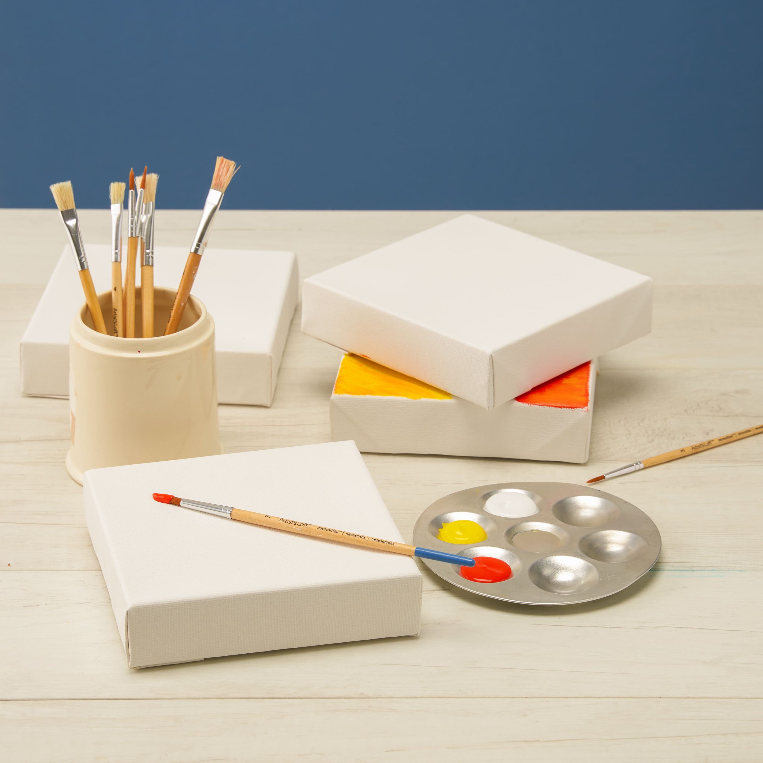 4 Pack Level 1 6" x 6" Deco Canvas by Artist's Loft® - Image 2