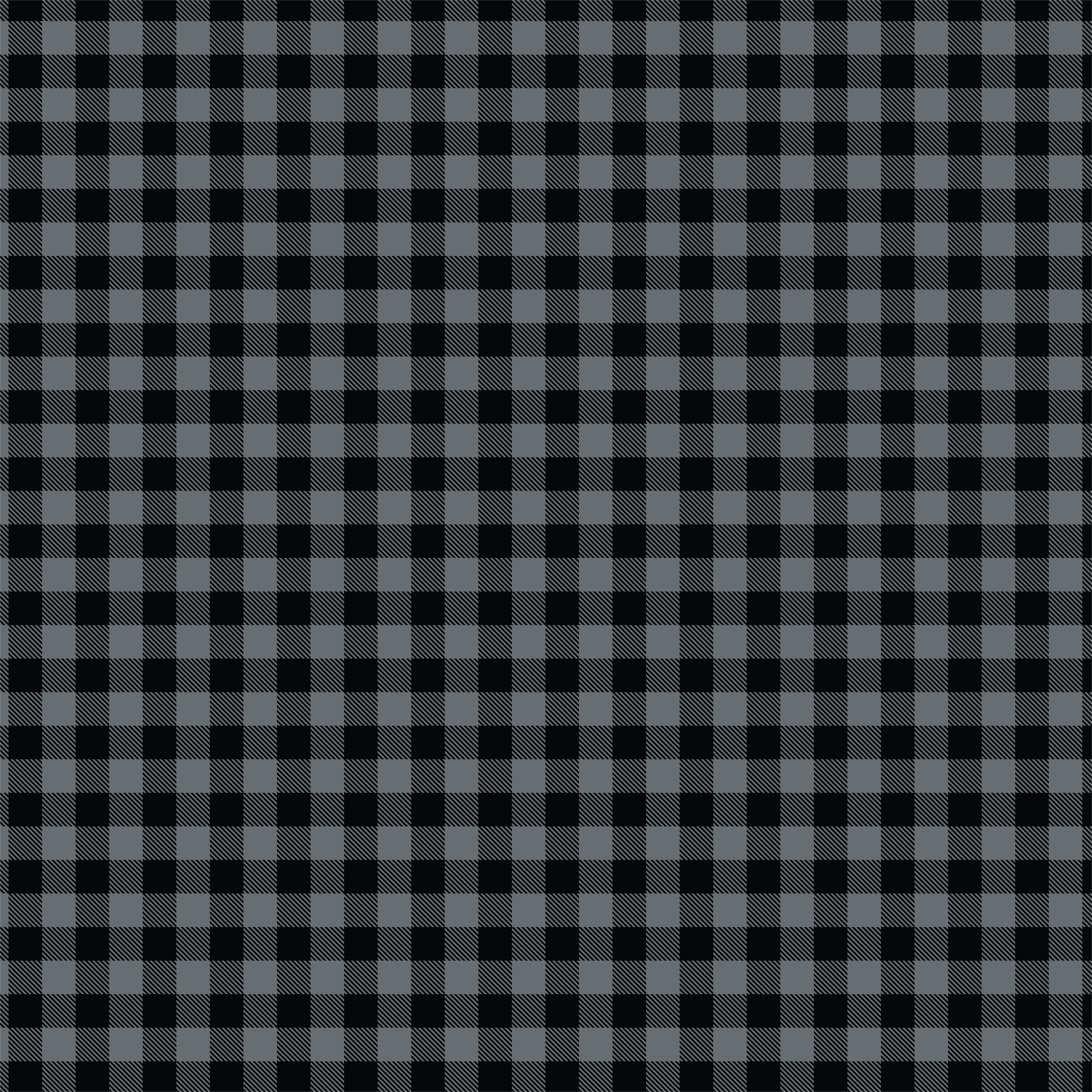 Eugene Textiles Gray Plaid Print Craft Fabric