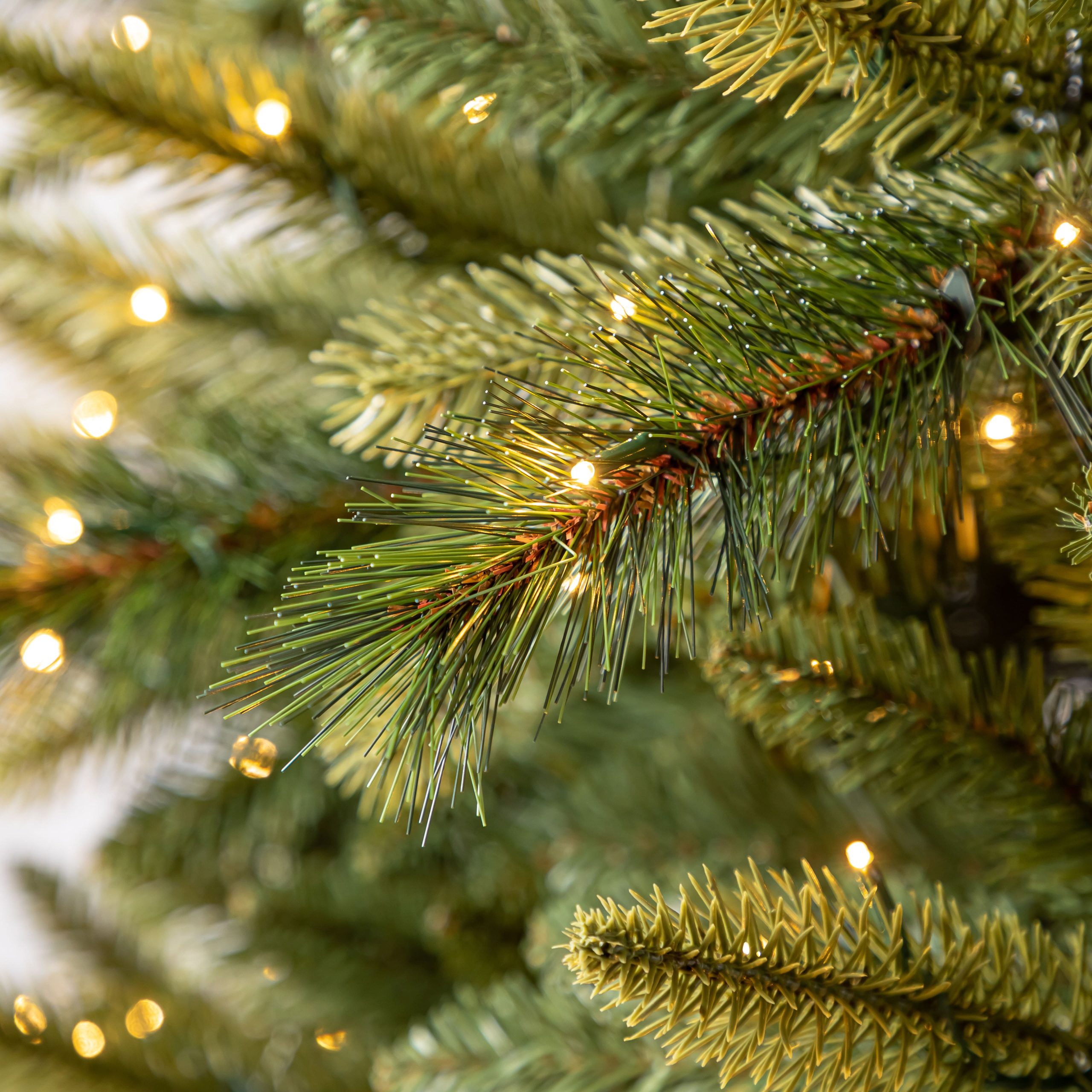 7.5ft. Pre-Lit Glendale Spruce Artificial Christmas Tree, LumaDazzle™ Color Changing LED Lights by Ashland® - Image 3