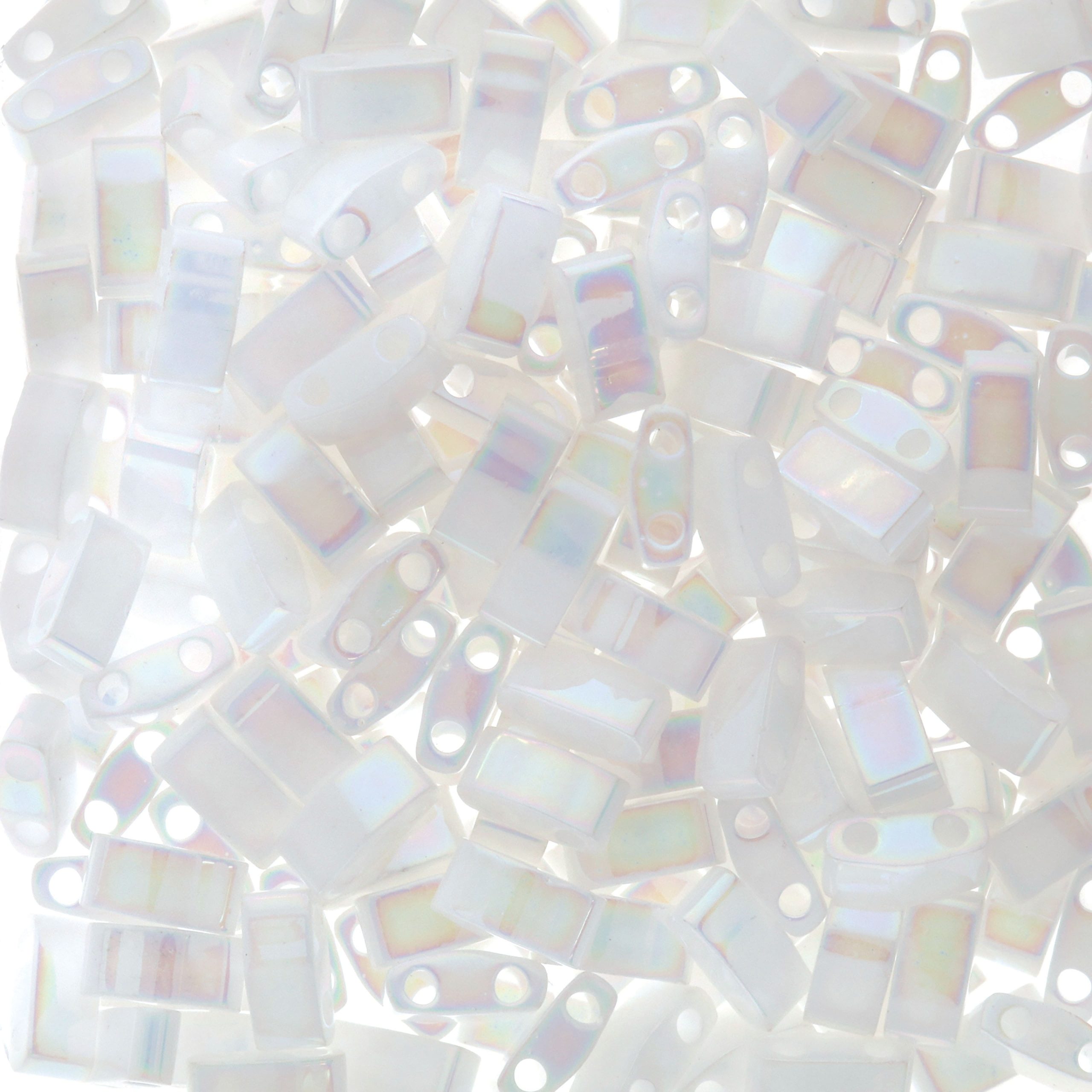 Miyuki® Half Tila® 5mm 2-Hole Glass Seed Beads