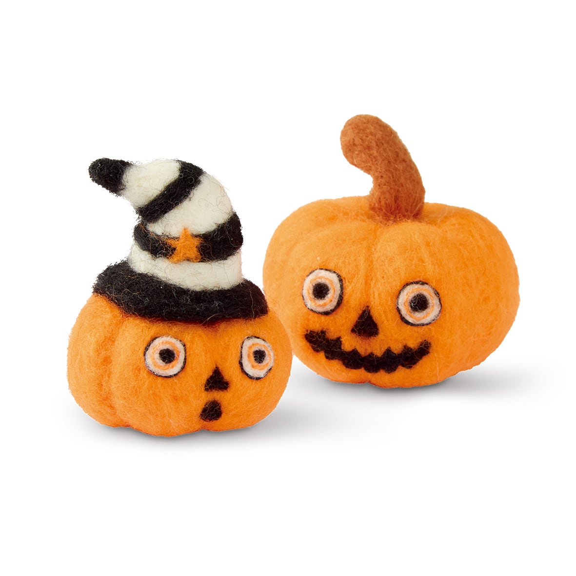 Vintage Spirit Pumpkins Halloween Needle Felting Kit by Loops & Threads®