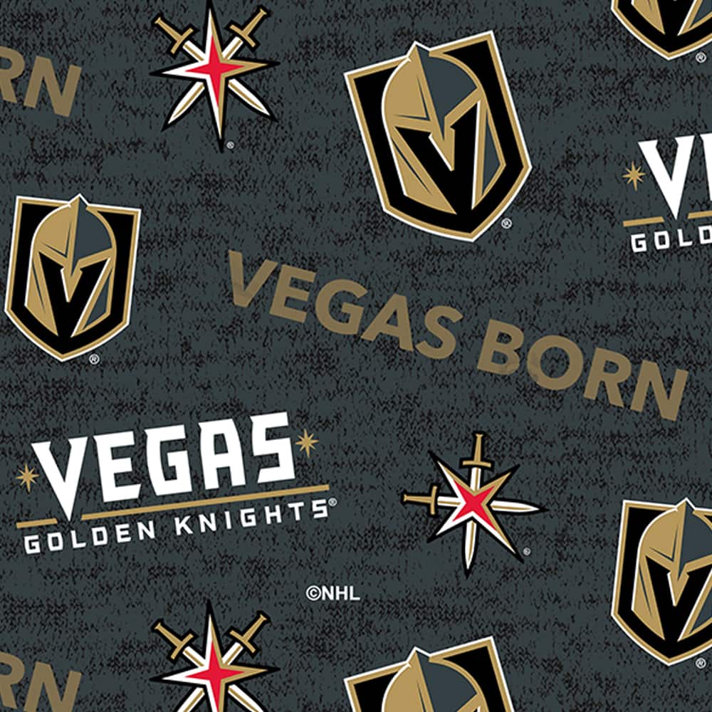NHL Las Vegas Golden Knights Vegas Born Cotton Fabric