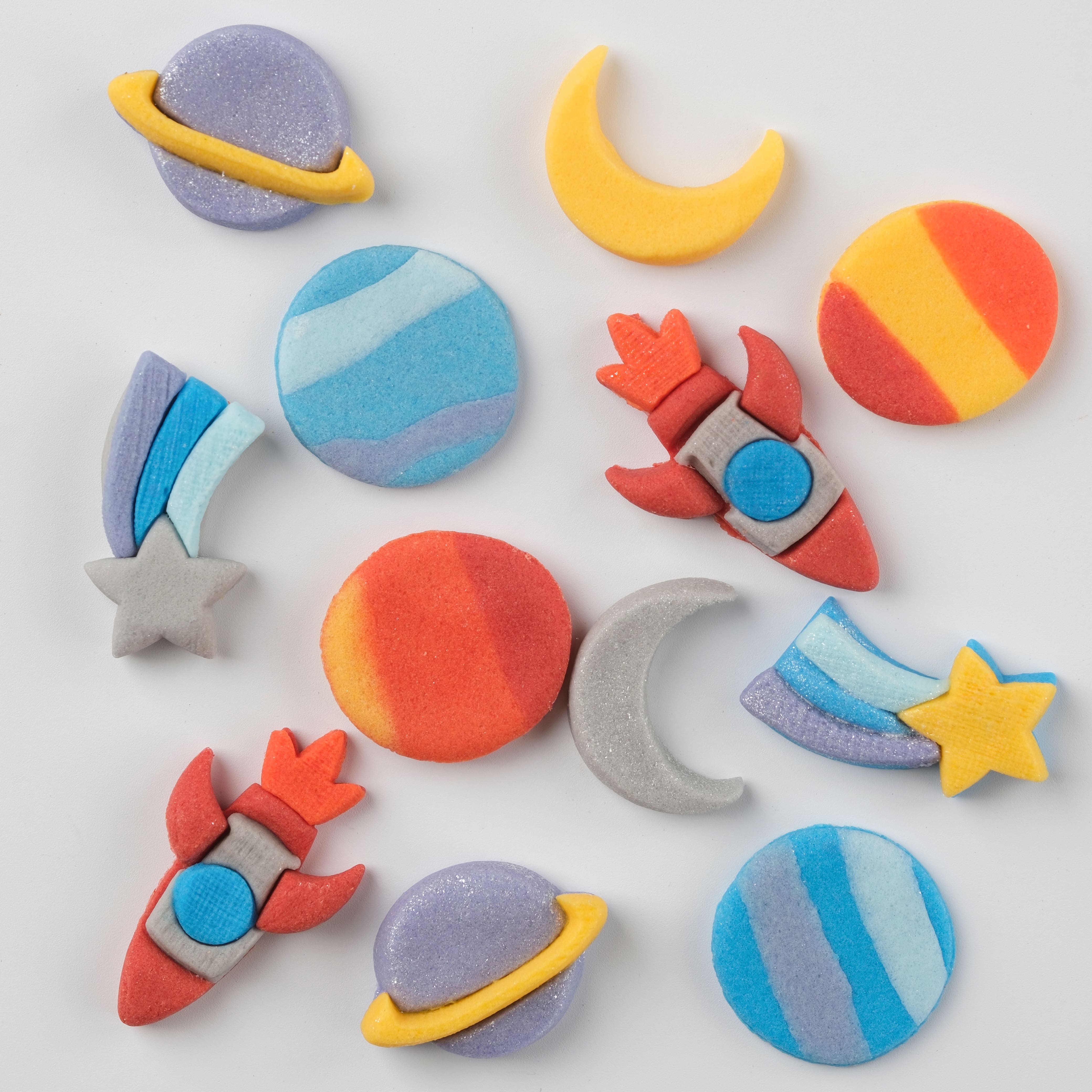 PME Cake Sweet Street® Space Icing Decorations