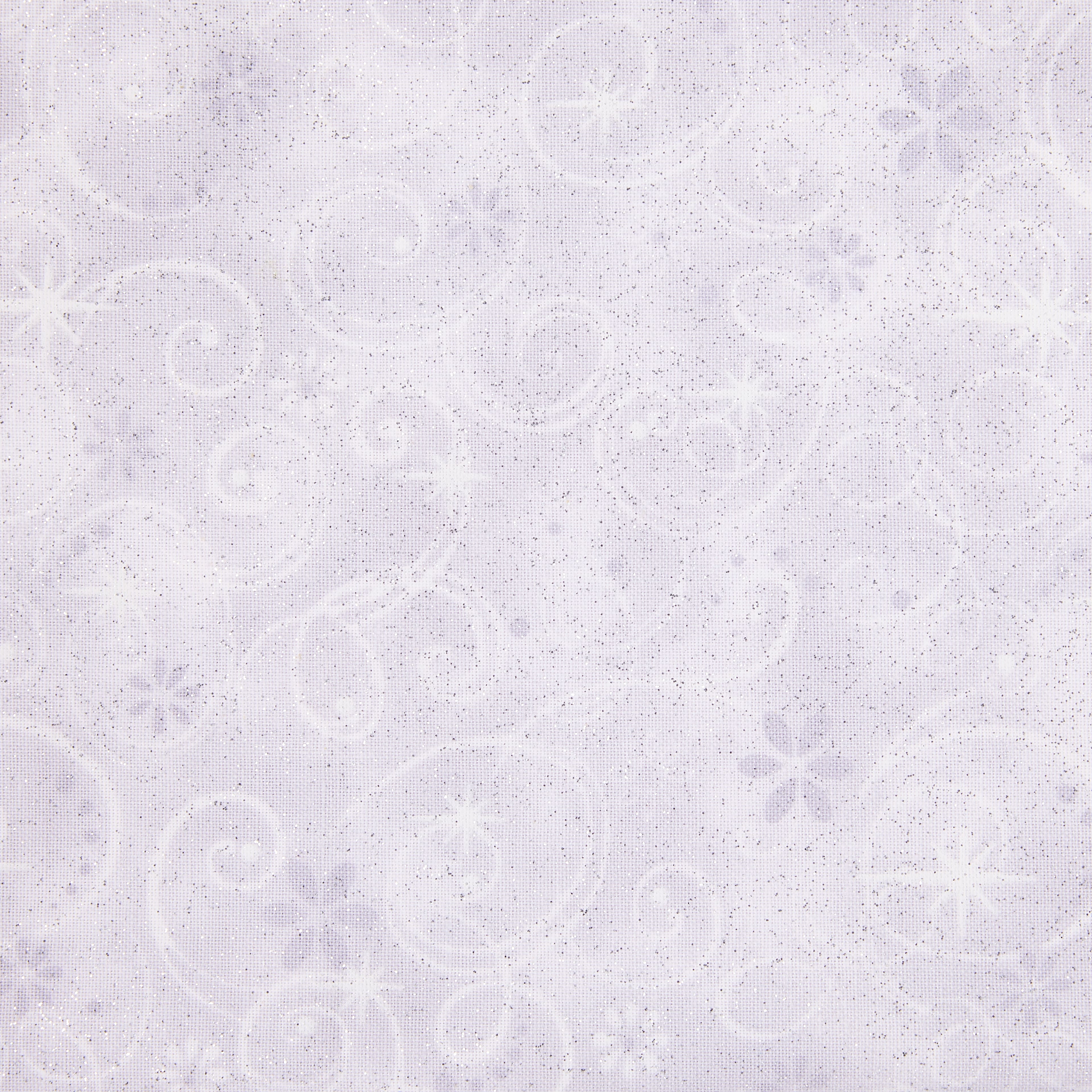 Fabric Traditions Swirls on Gray Glitter Cotton Fabric