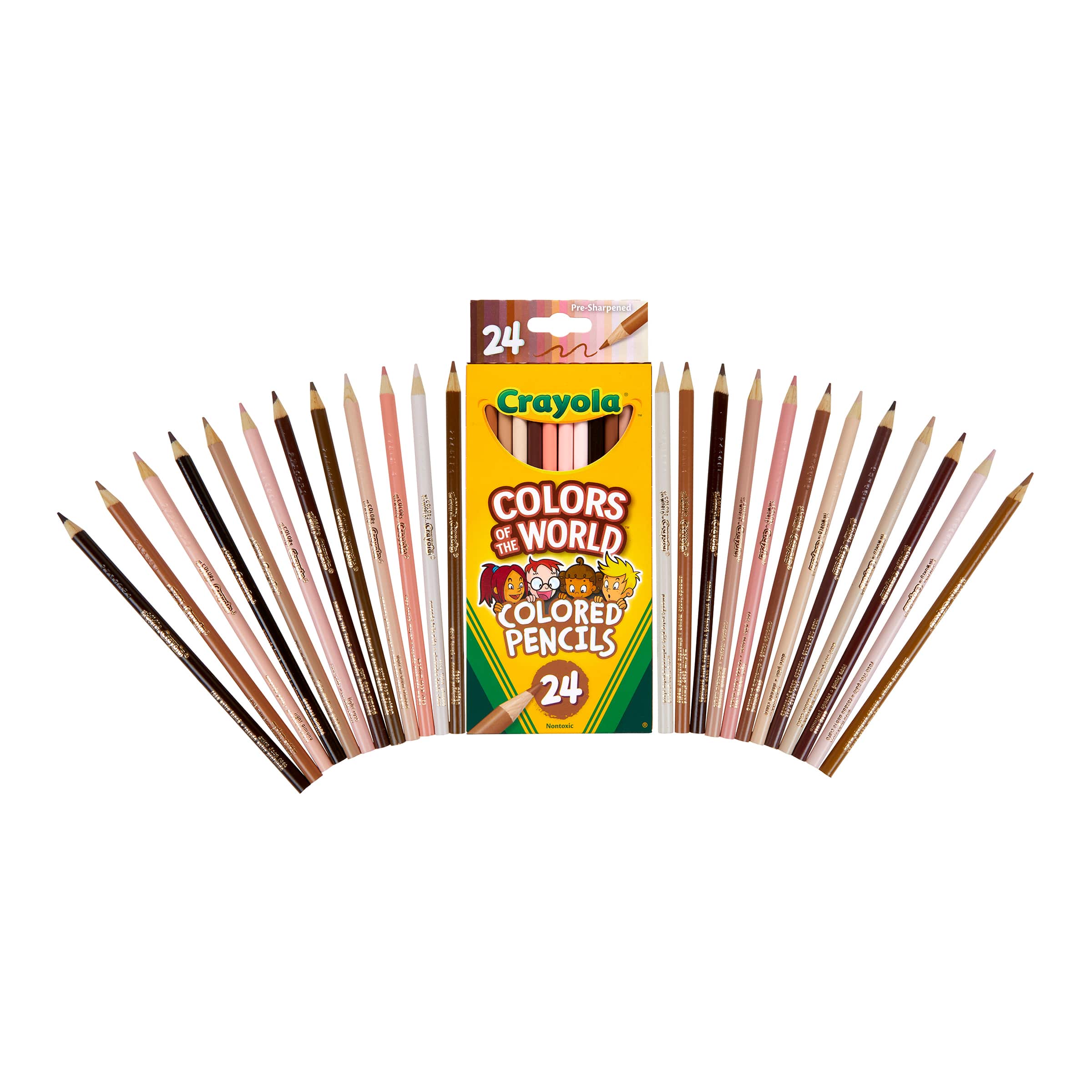 Crayola® Colors of the World Colored Pencils, 24ct. - Image 3