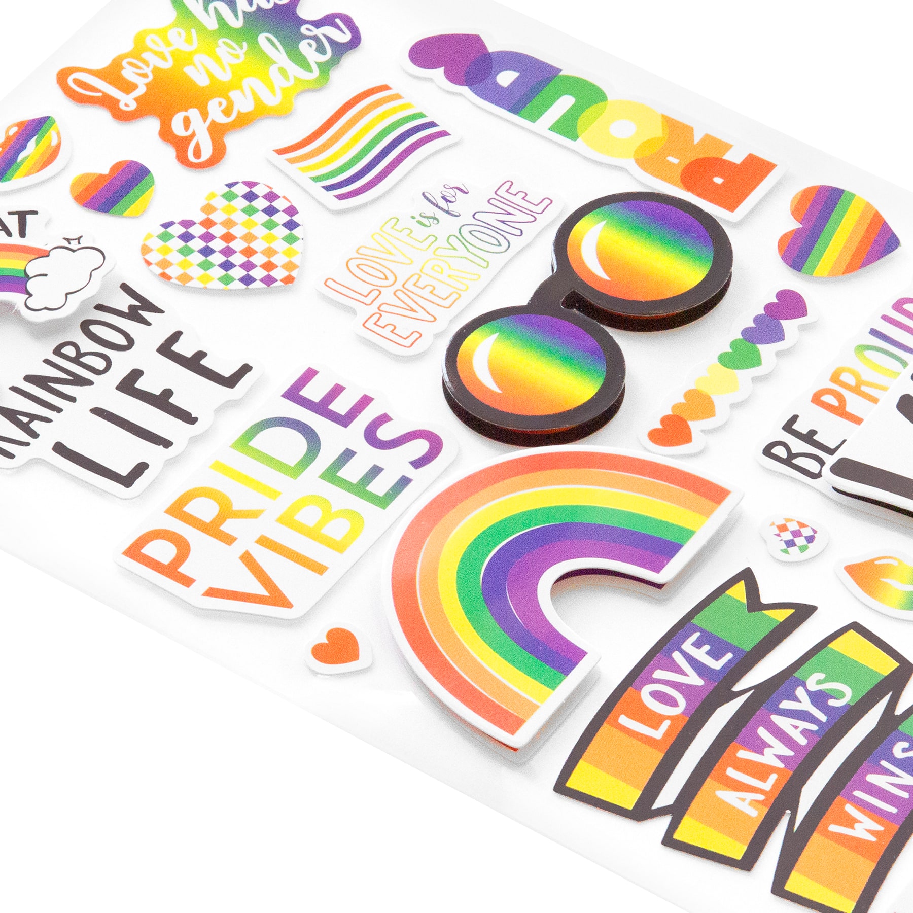 Pride Family Dimensional Stickers by Recollections™ - Image 3