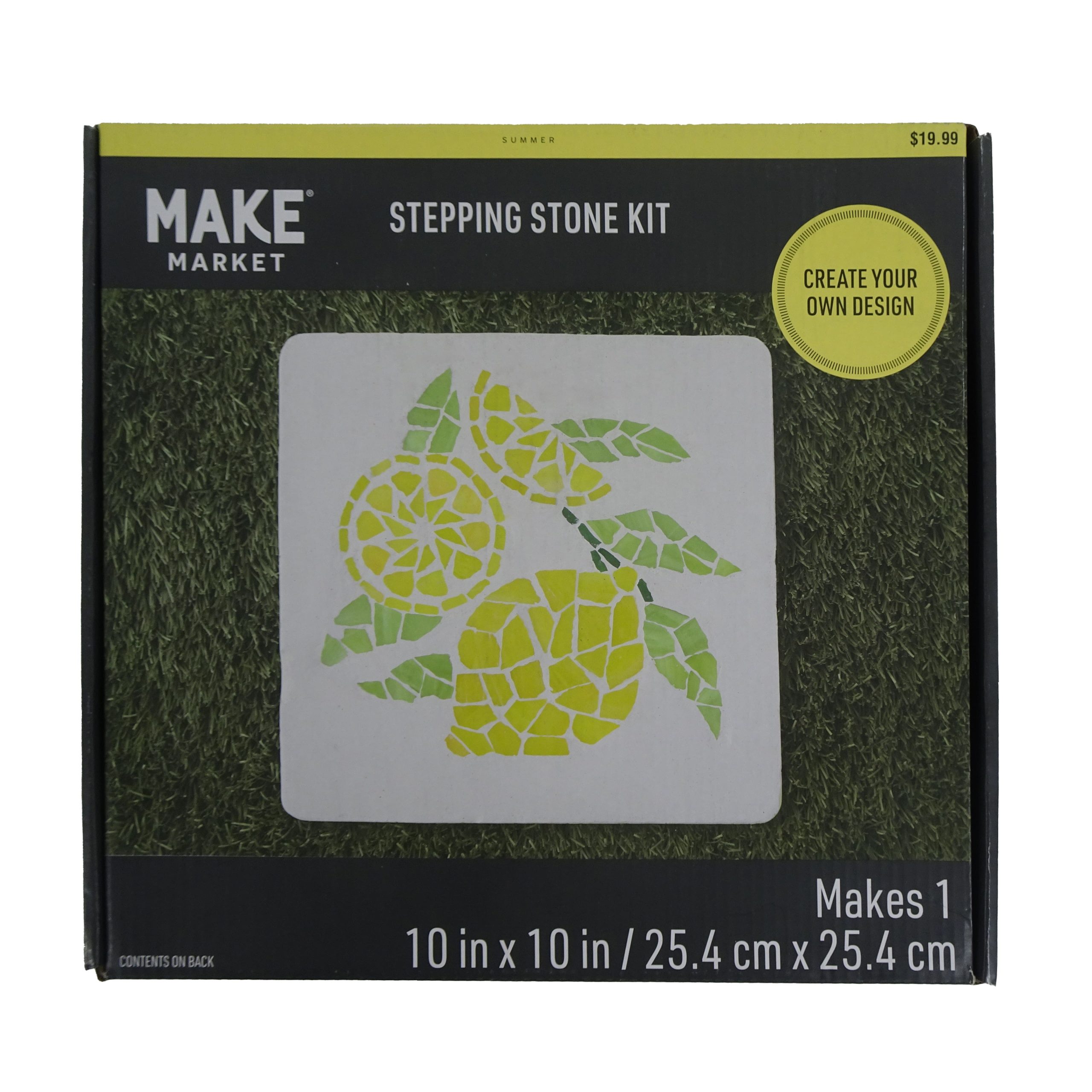 10" Lemon Stepping Stone Kit by Make Market® - Image 3
