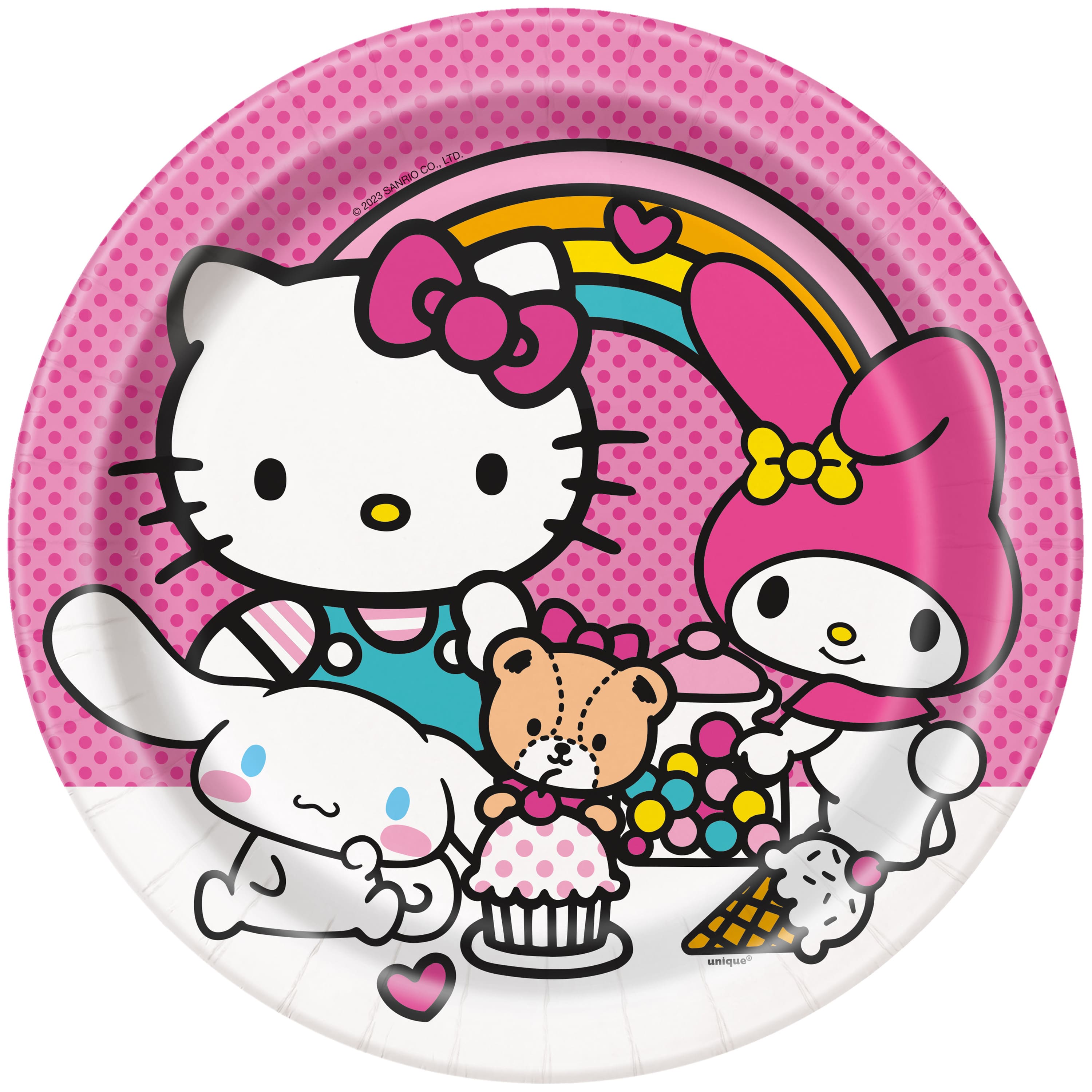 9" Hello Kitty® Paper Plates, 8ct.