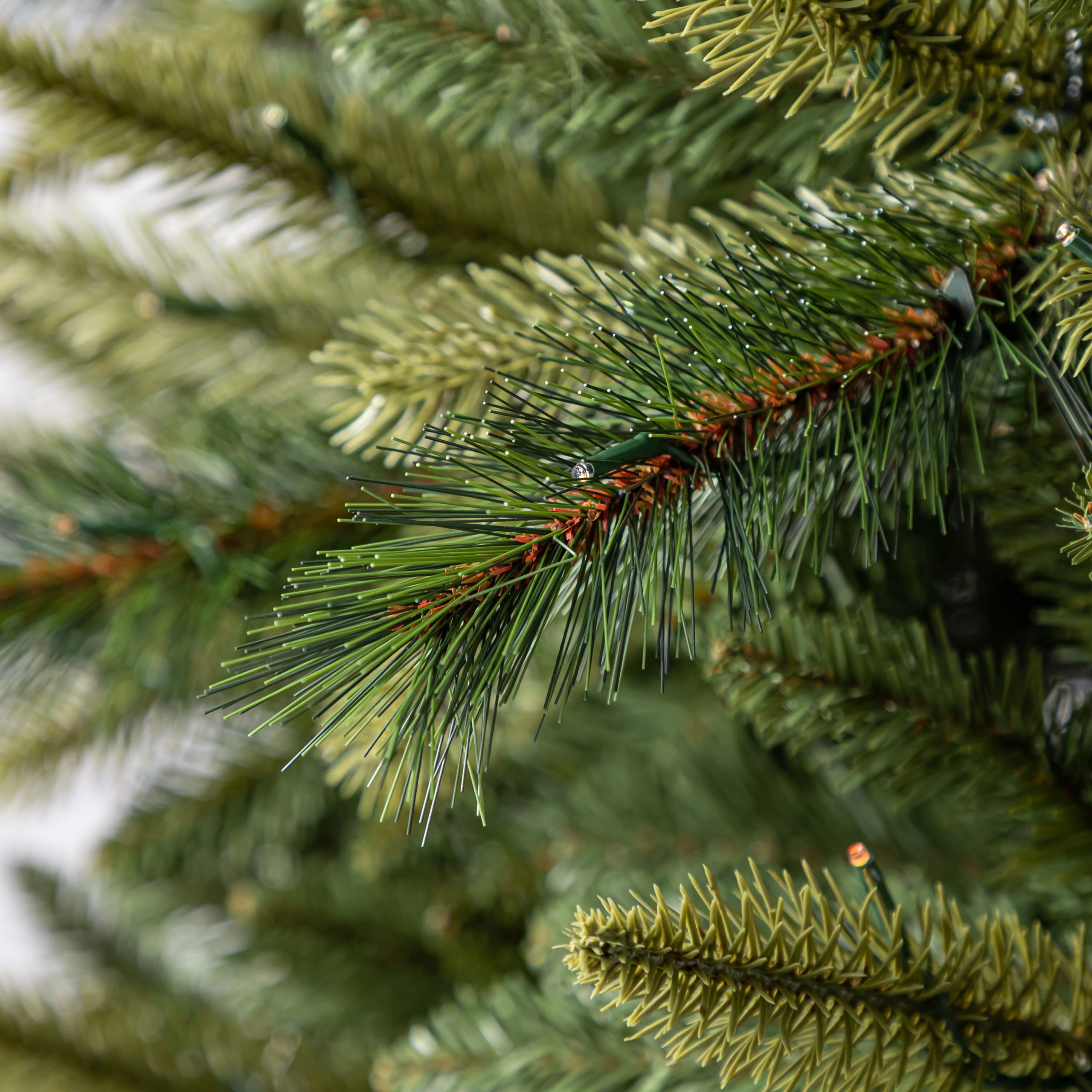 7.5ft. Pre-Lit Glendale Spruce Artificial Christmas Tree, LumaDazzle™ Color Changing LED Lights by Ashland® - Image 4