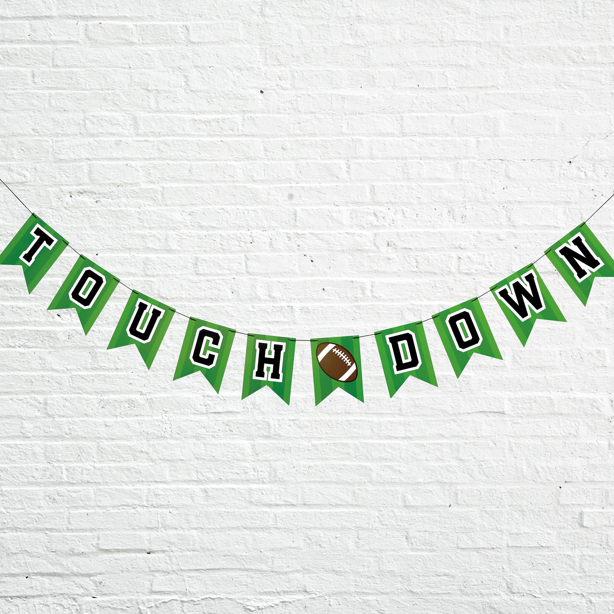 8ft. Touchdown Paper Banner by Celebrate It™