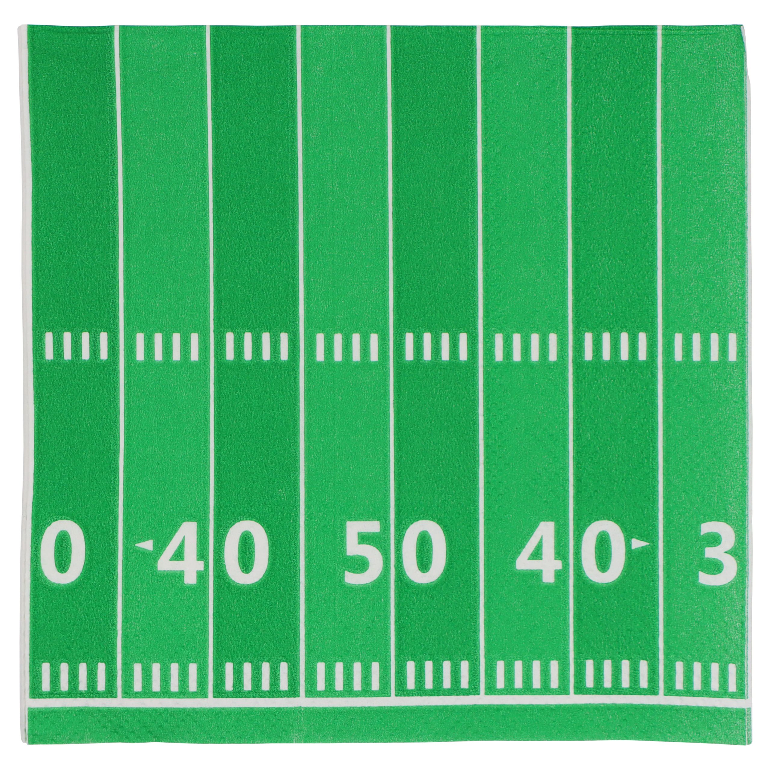 Football Field Beverage Napkins, 20ct. by Celebrate It™