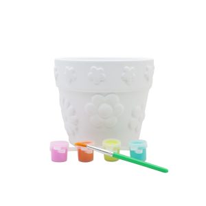 Flower Ceramic Pot Kit by Creatology™