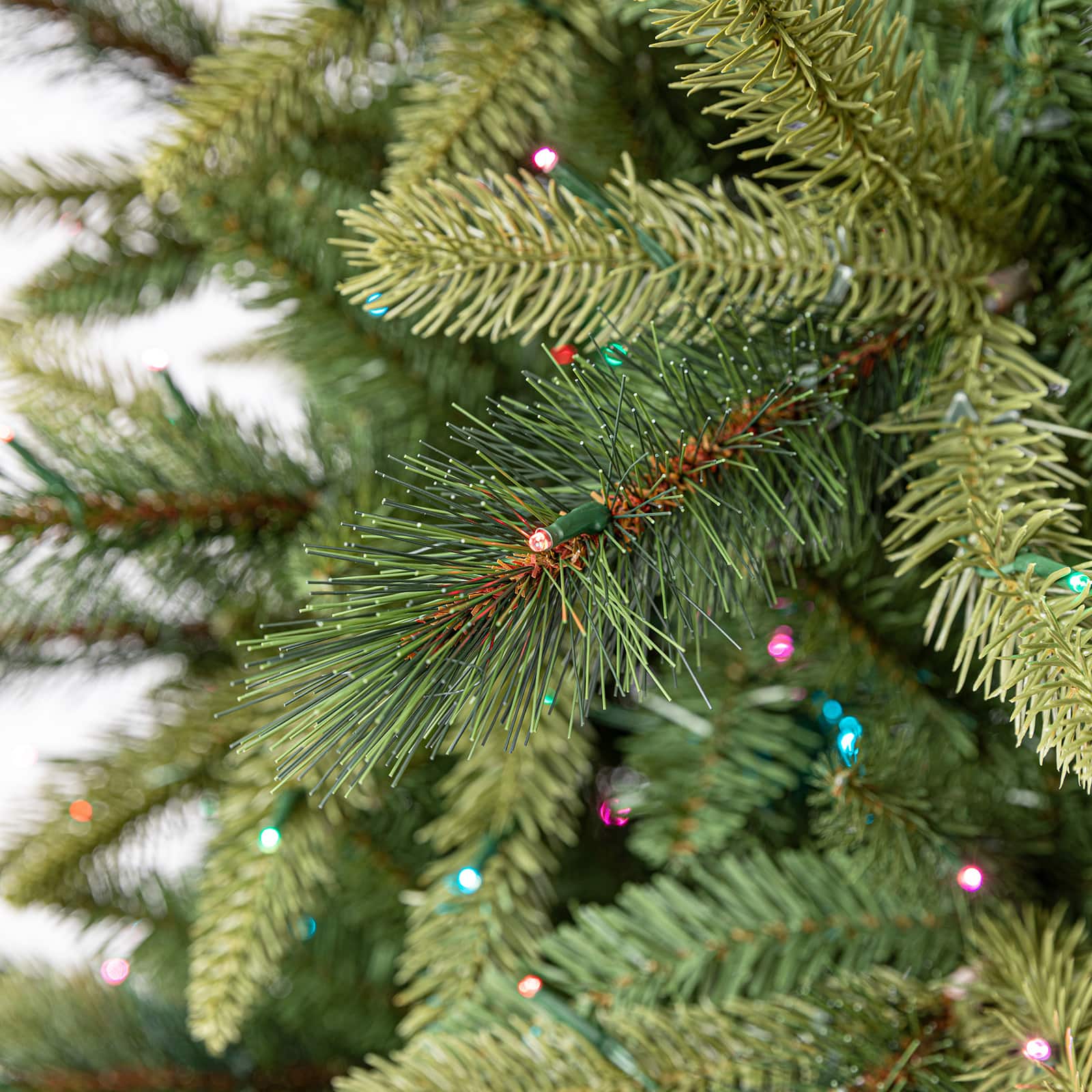7.5ft. Pre-Lit Glendale Spruce Artificial Christmas Tree, LumaDazzle™ Color Changing LED Lights by Ashland® - Image 2