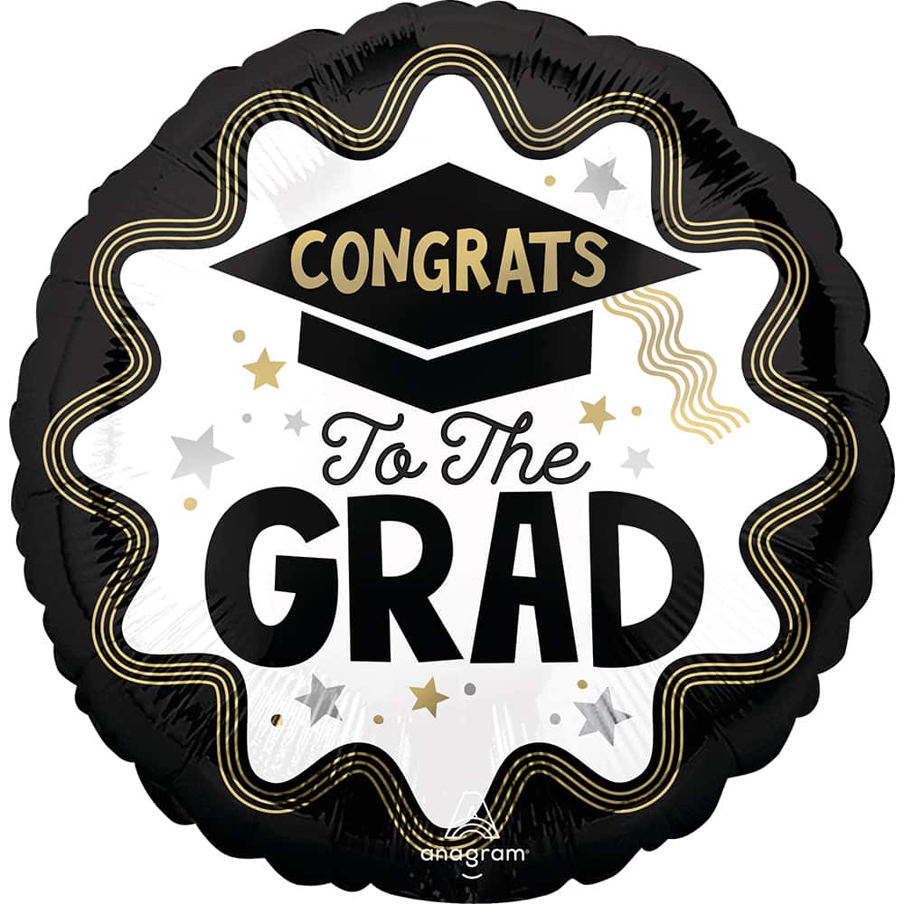 17" Wave Success Grad Foil Balloon