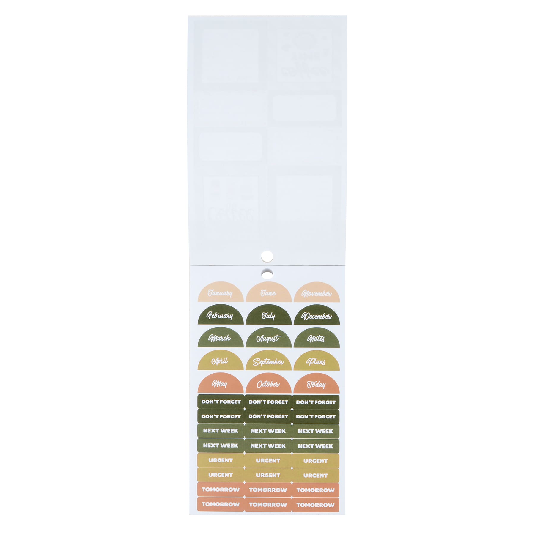 Back to School Coffee Sticker Book by Recollections™ - Image 2