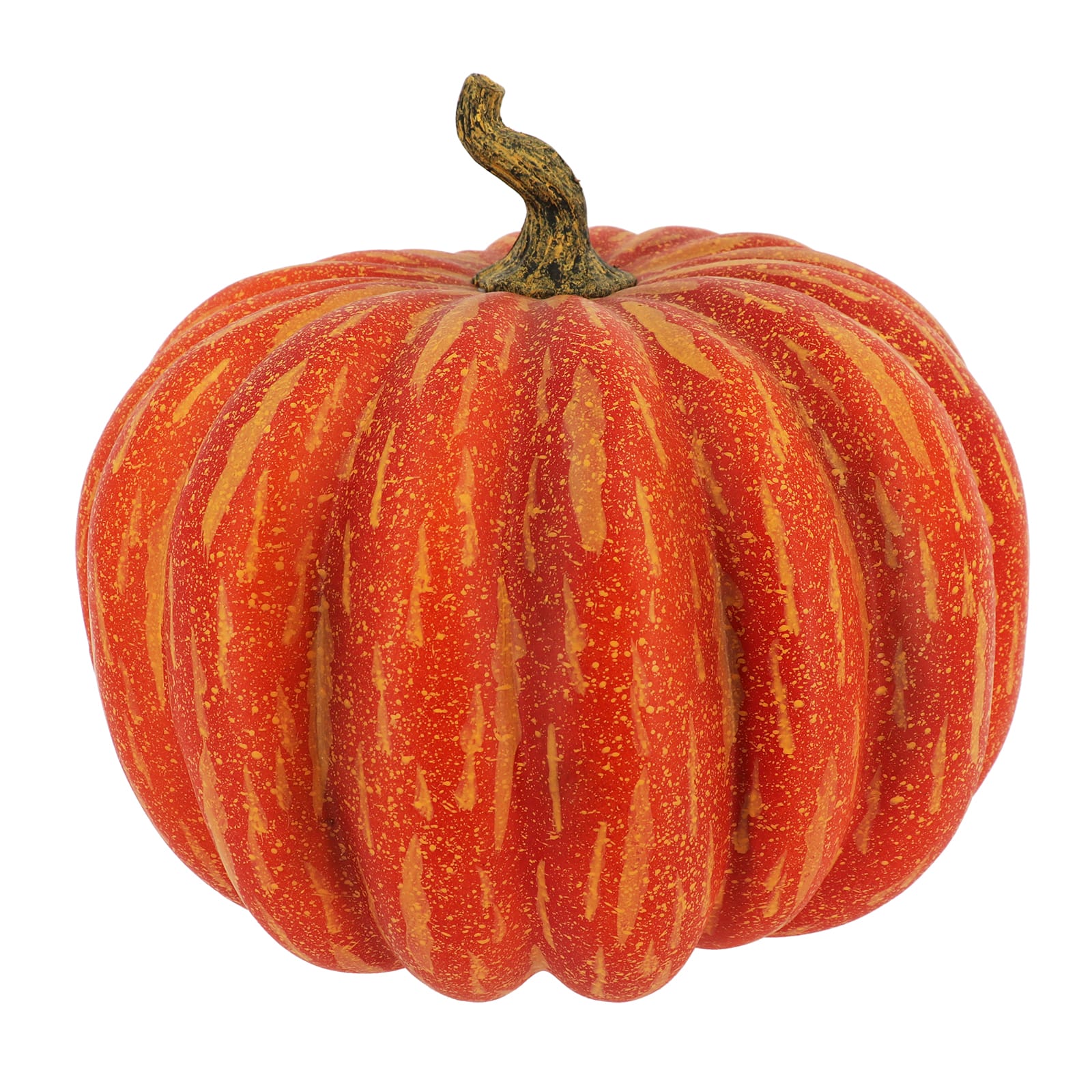 15.5" Extra Large Dark Orange Decorative Pumpkin by Ashland®
