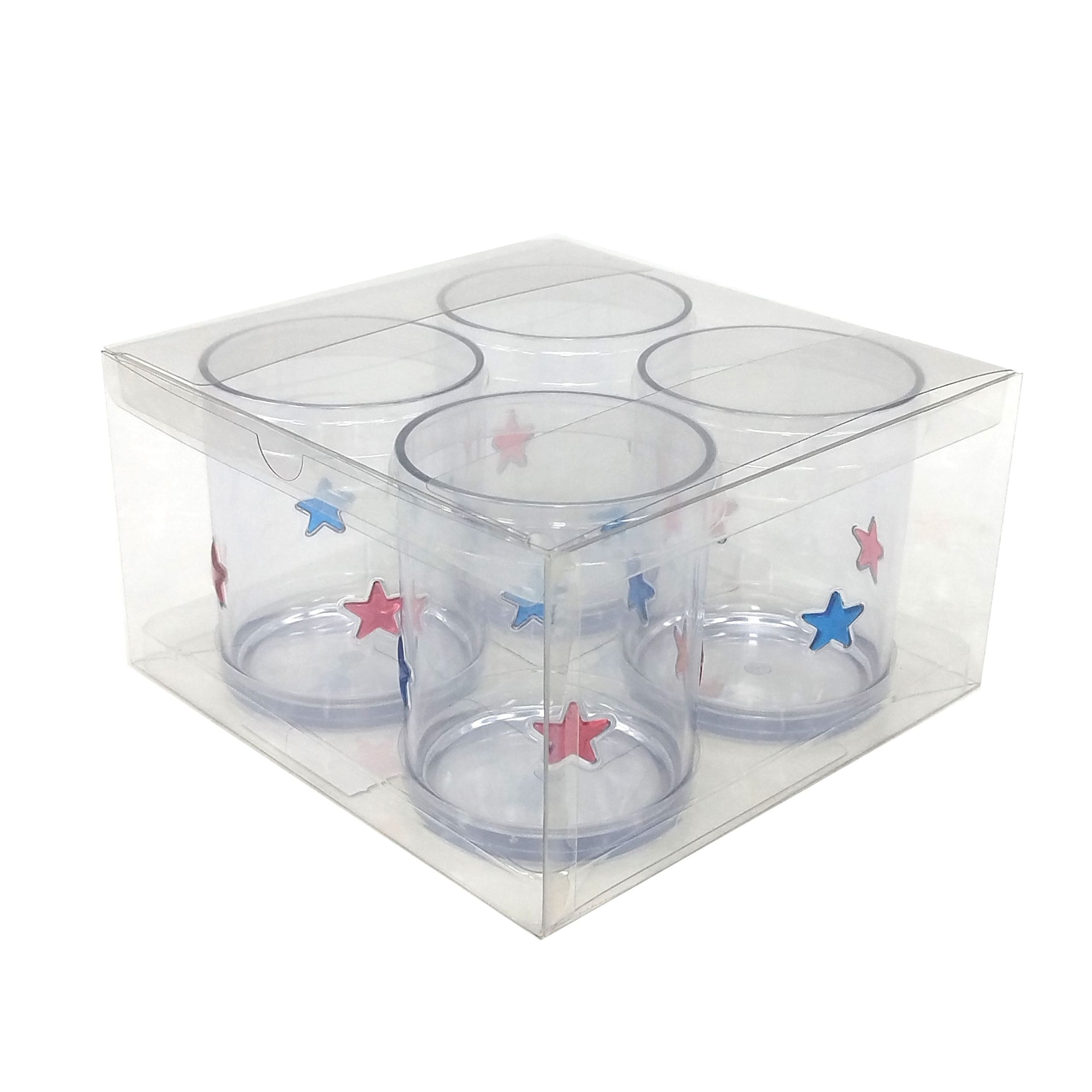 13.5oz. Red, White & Blue Stars Tumblers, 4ct. by Celebrate It™ - Image 3