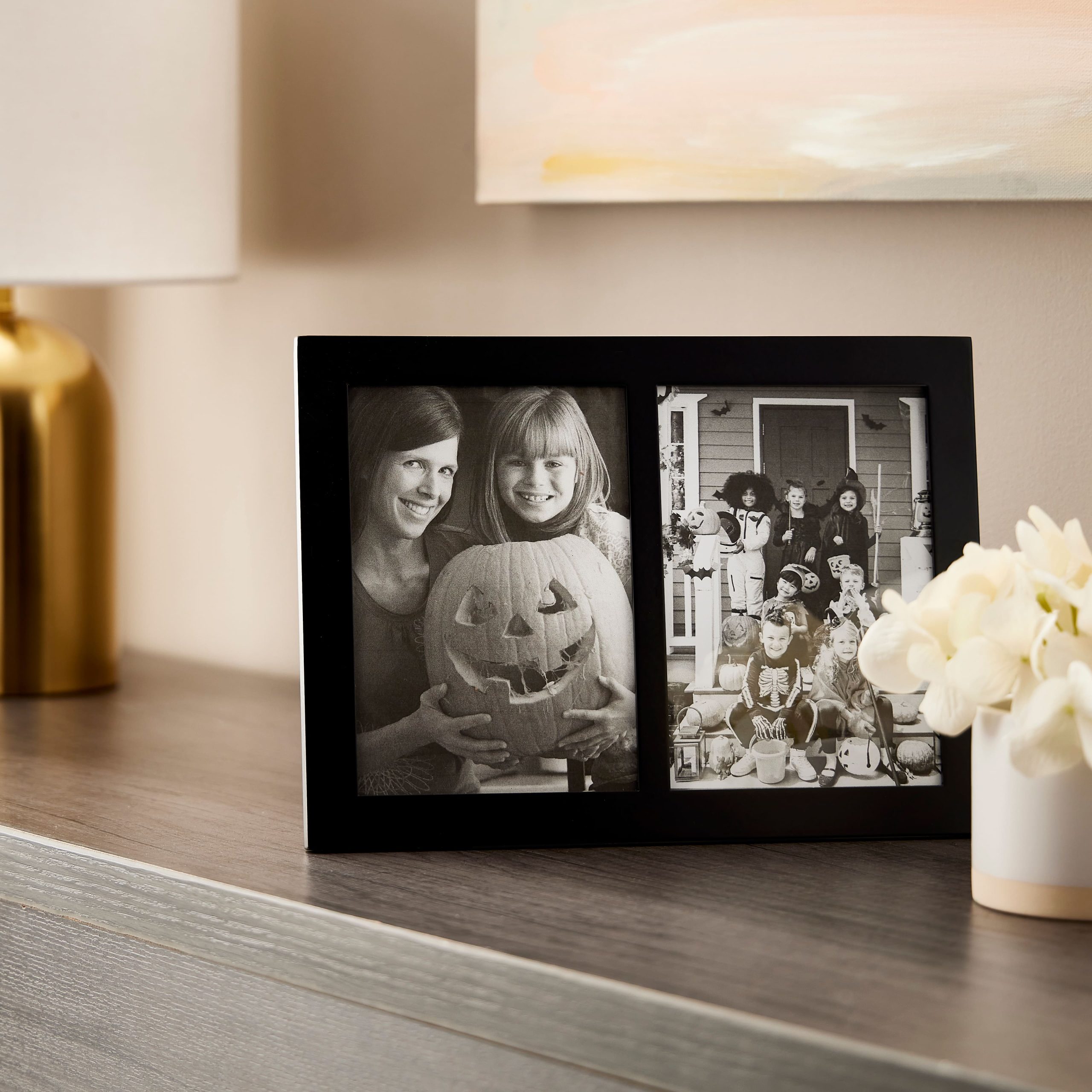 Simply Essentials™ 2 Opening 5" x 7" Black Frame by Studio Décor® - Image 2