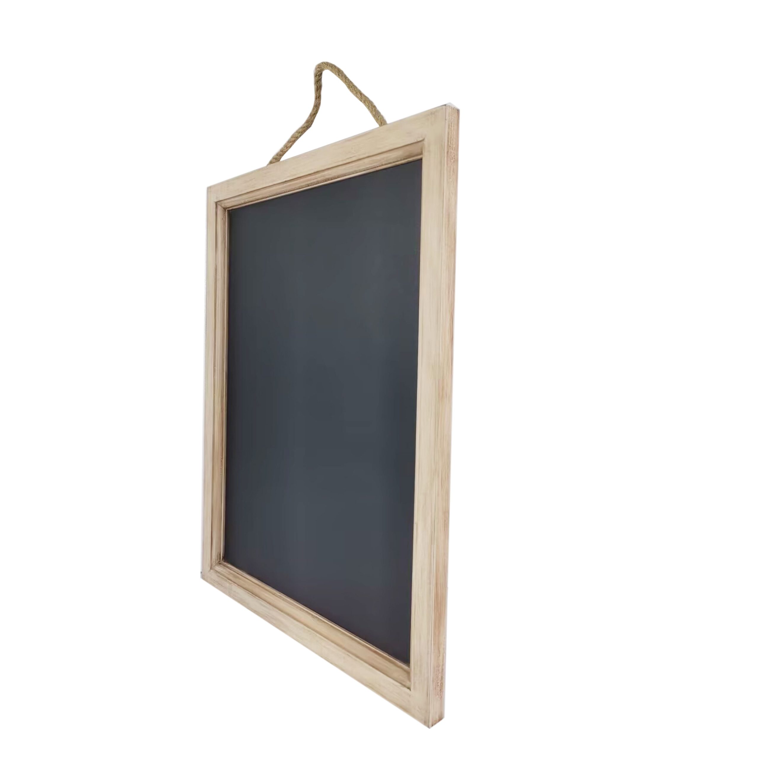 16" x 20" Natural Wood Hanging Chalkboard by B2C™ - Image 3