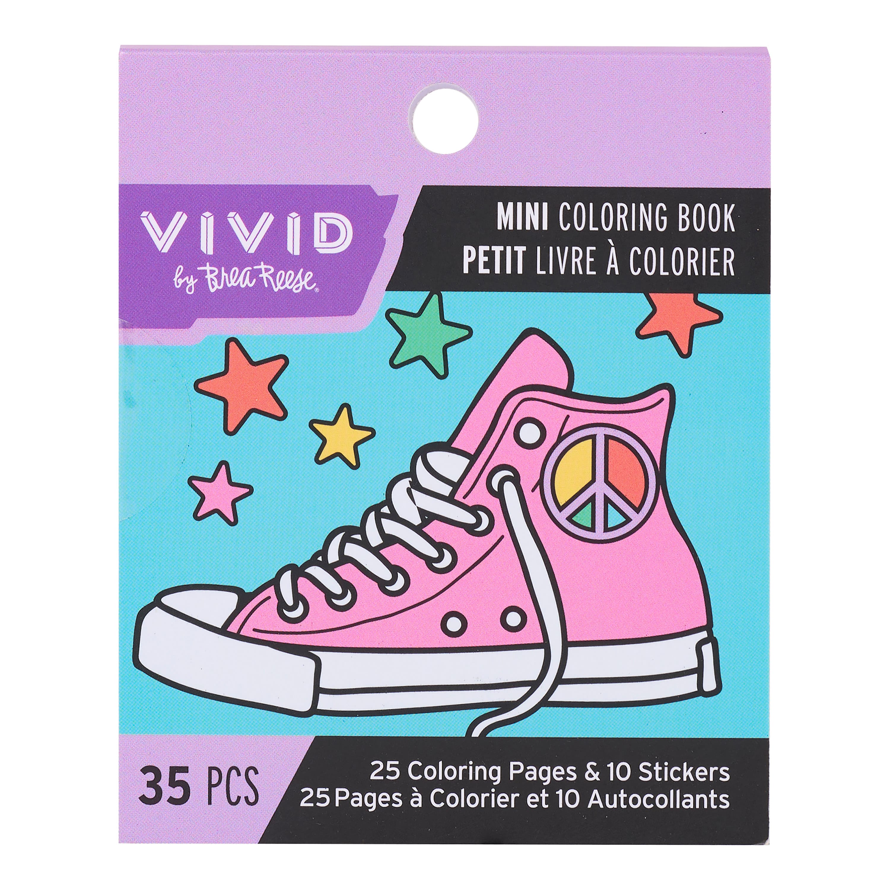 Vivid by Brea Reese® High Top Mini Coloring Book