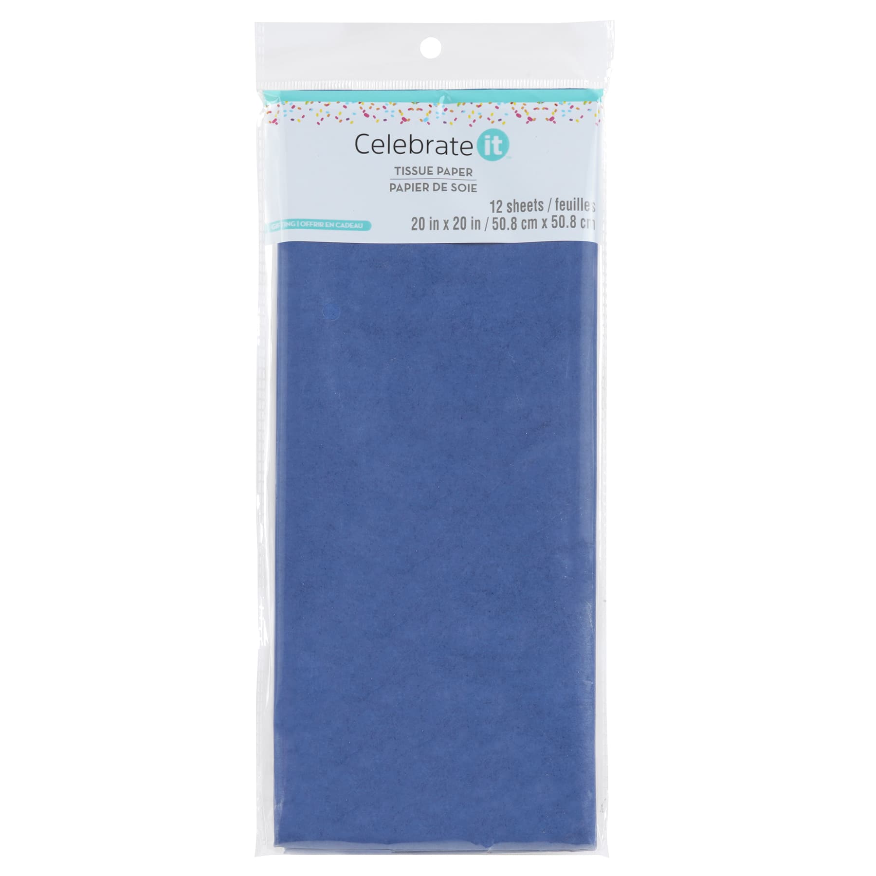 Navy Tissue Paper by Celebrate It™, 12 Sheets - Image 3
