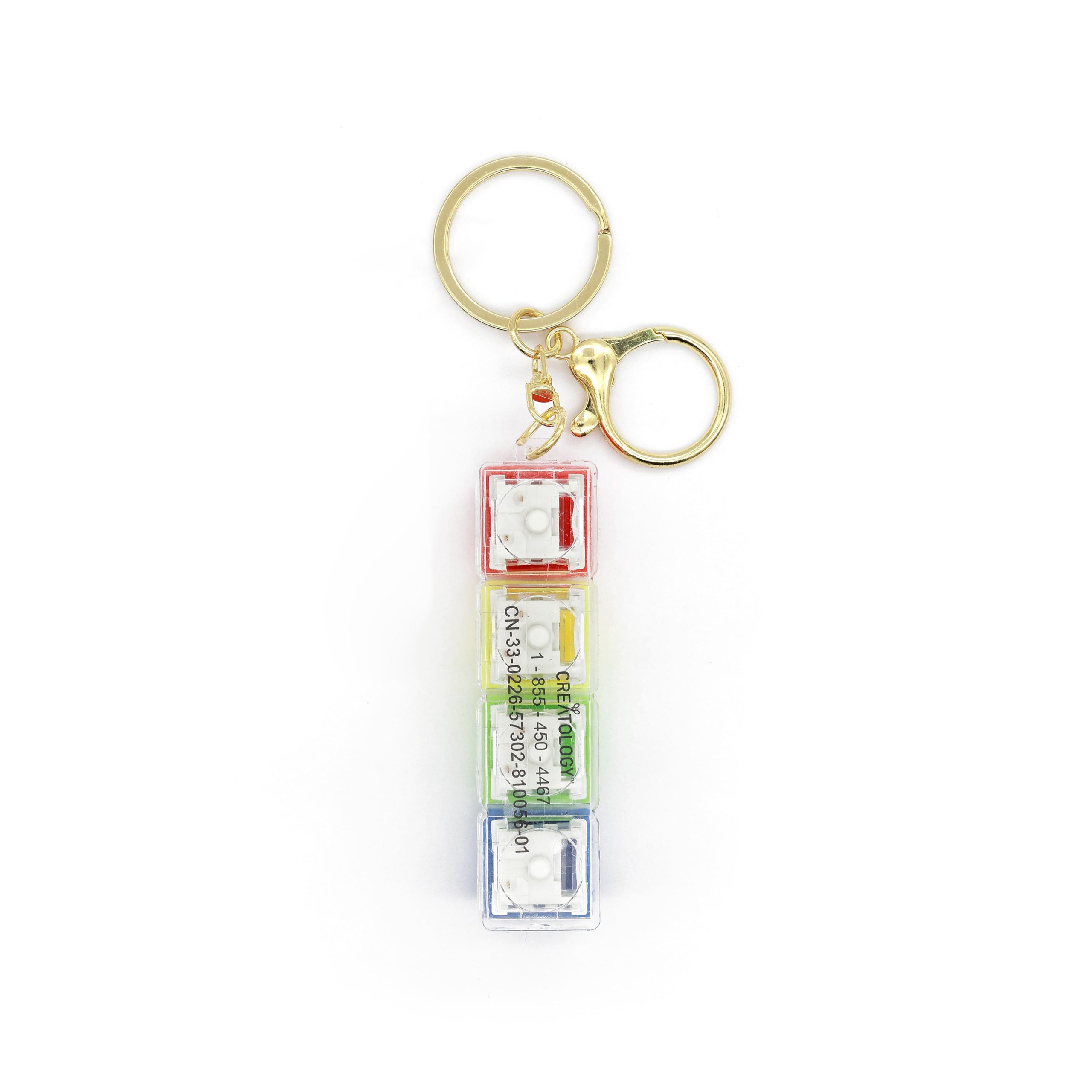 Treasure Box 3" Keyboard Fidget Keychain by Creatology™ - Image 3