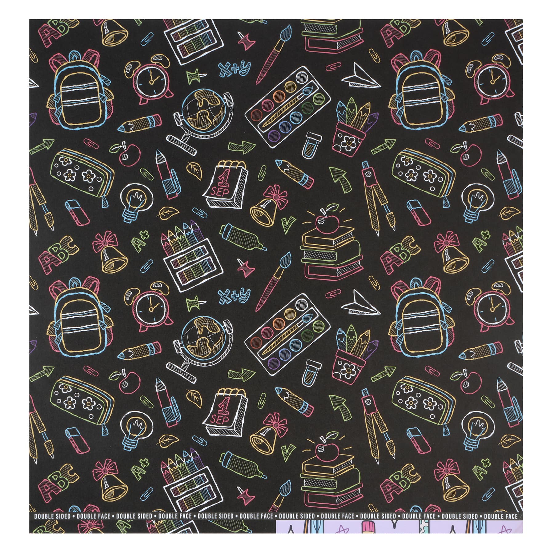 12" x 12" Back-to-School Double-Sided Cardstock Paper by Recollections™ - Image 2