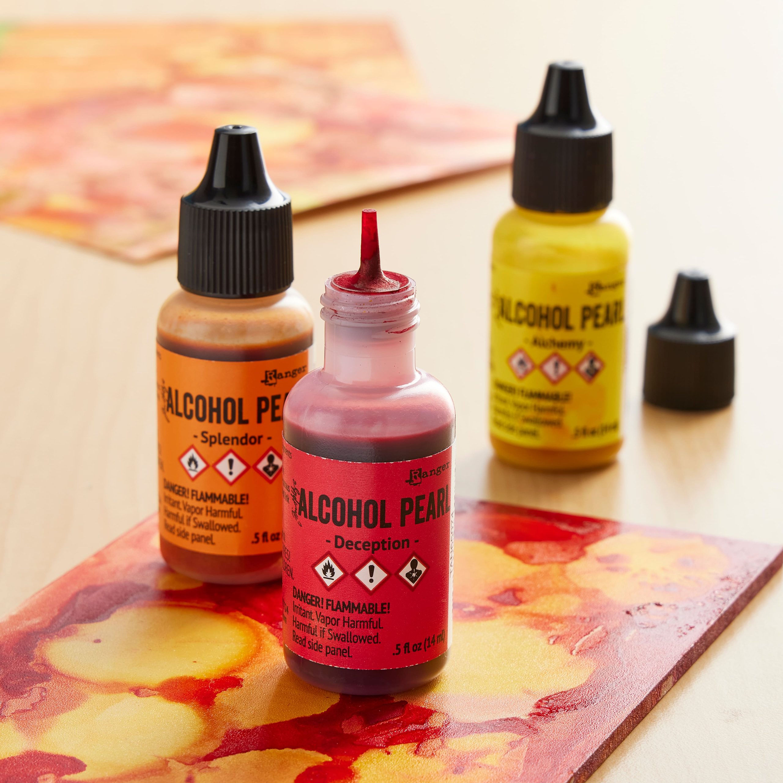 Ranger Tim Holtz® Alcohol Pearl Ink Kit - Image 2