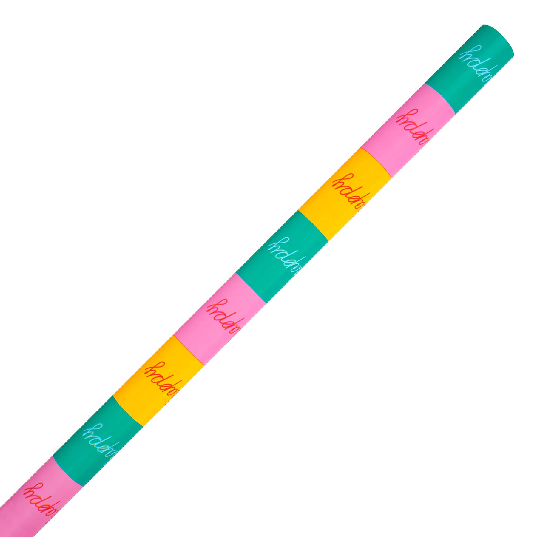 Multicolor Happy Birthday Check Gift Wrap by Celebrate It™ - Image 2