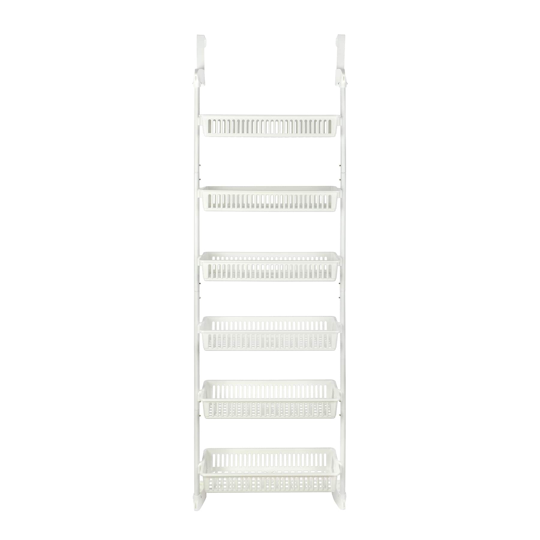 59" Plastic 6 Basket Over the Door Organizer by Simply Tidy®