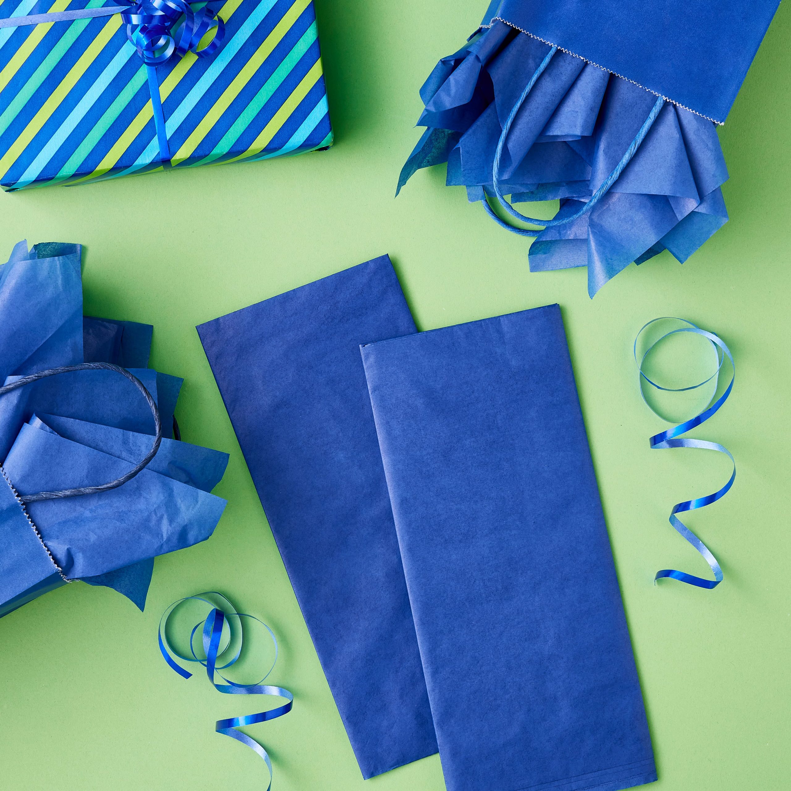 Navy Tissue Paper by Celebrate It™, 12 Sheets - Image 2