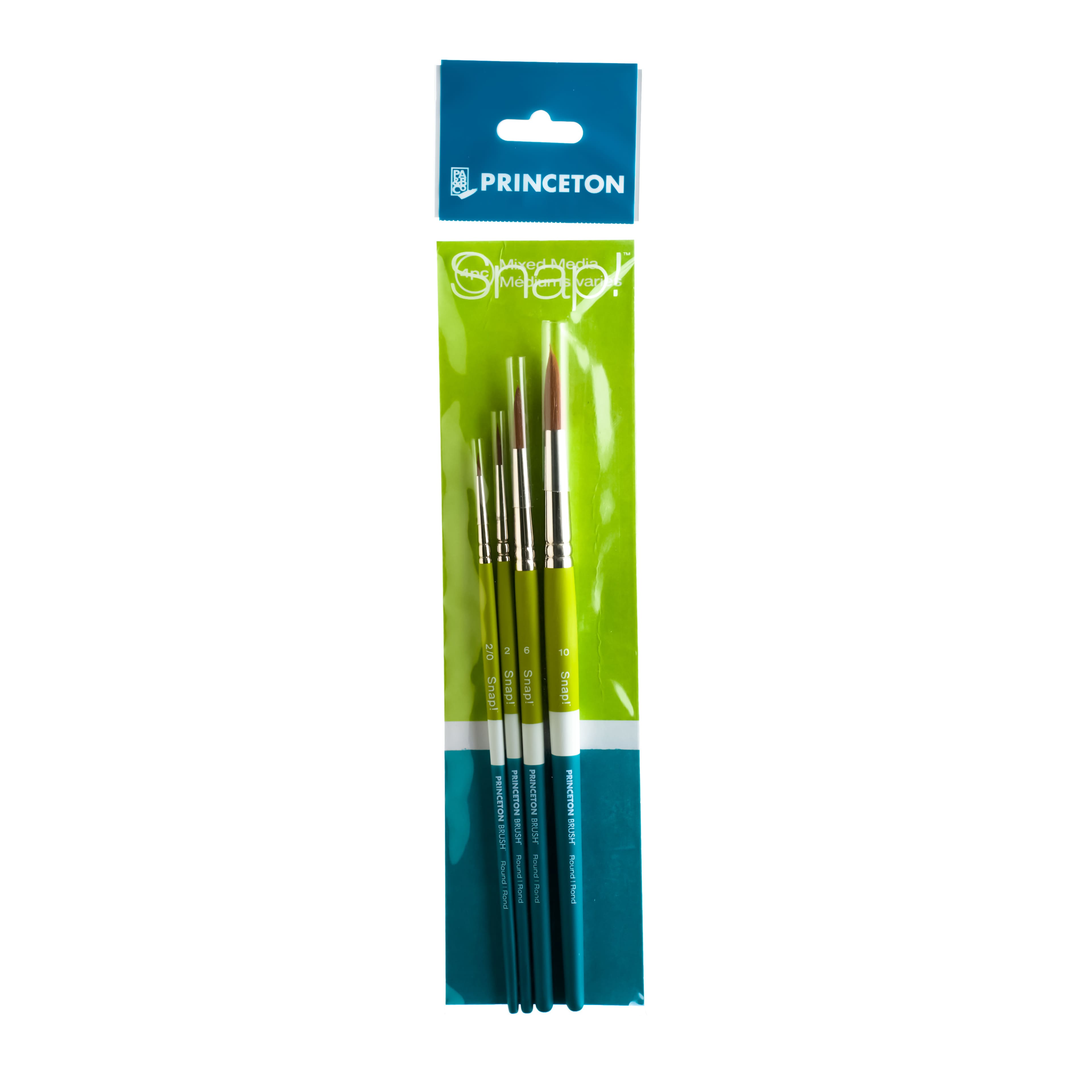 Princeton™ Snap!™ #1 4 Piece Round Brush Set
