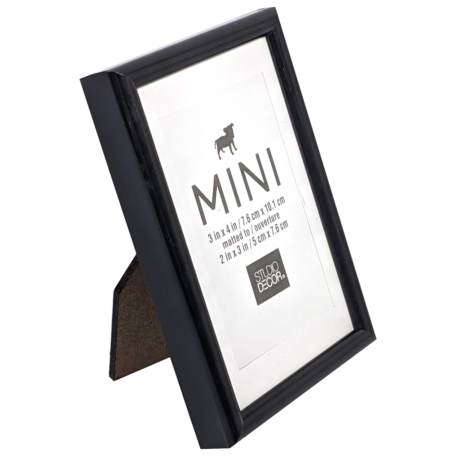 Black Mini Frame with Mat by Studio Décor® - Image 4