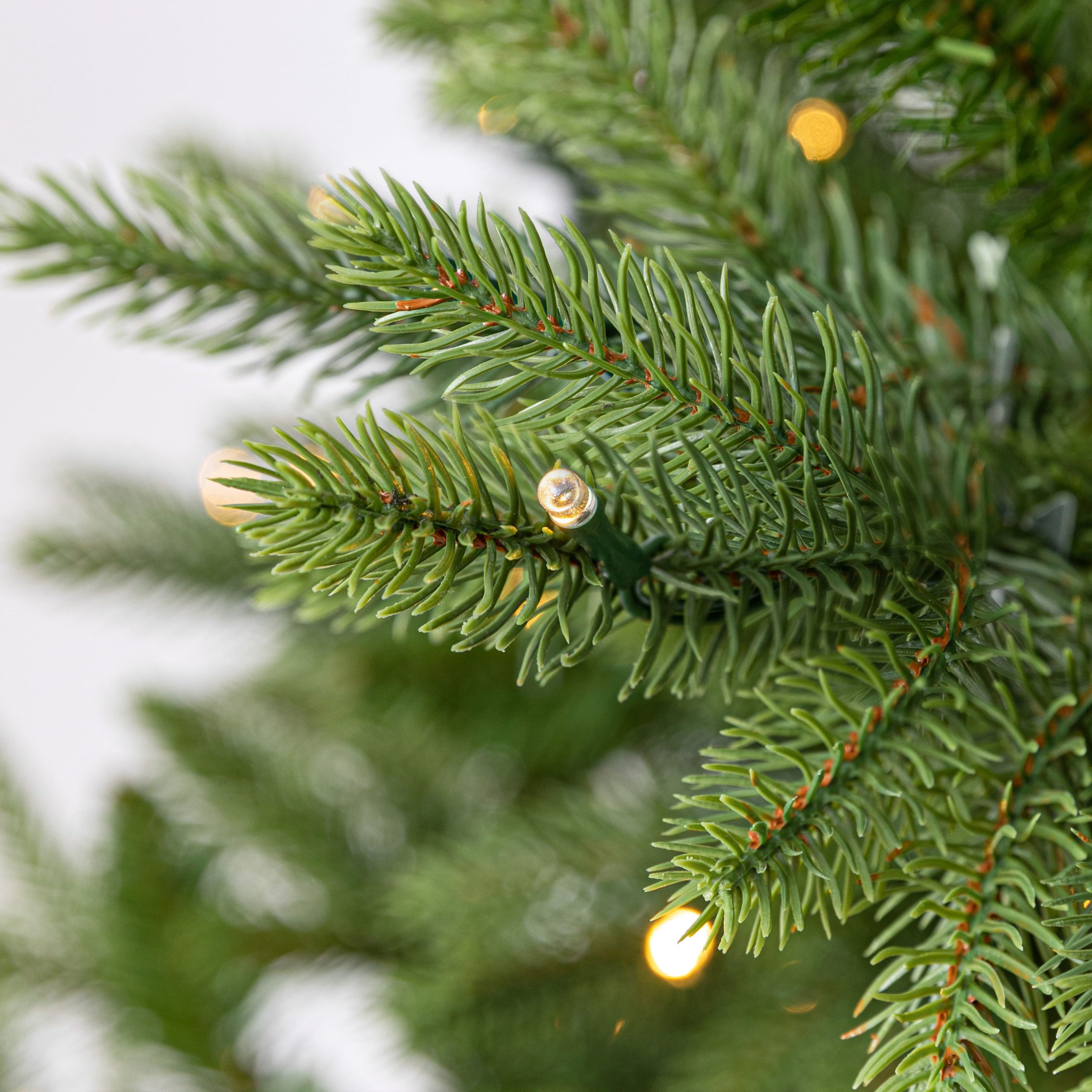 7.5ft. Pre-Lit Barrington Fir Artificial Christmas Tree, Quick Set® LumaDazzle® Color Changing Twinkle LED Lights by Ashland® - Image 3