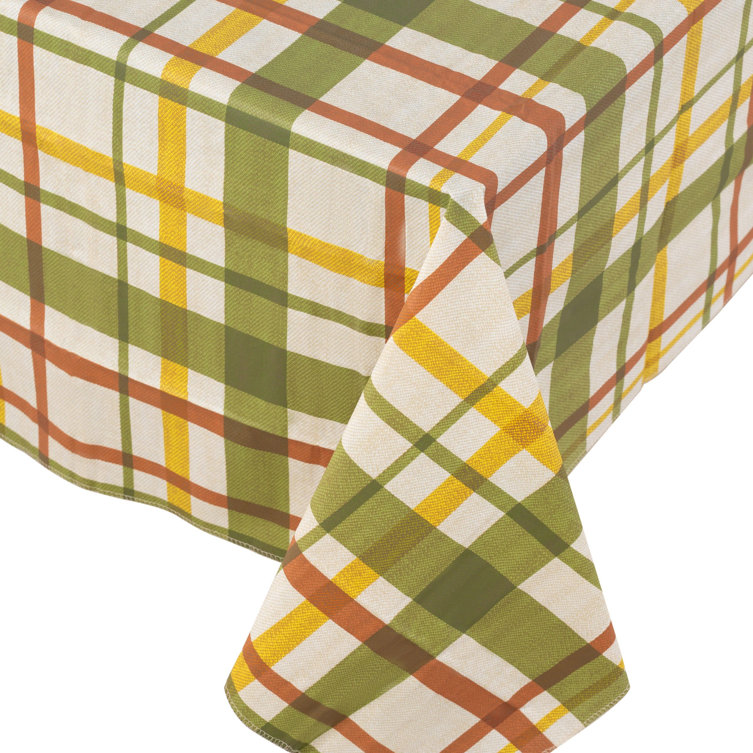 108" Plaid Table Cover by Celebrate It™ - Image 3