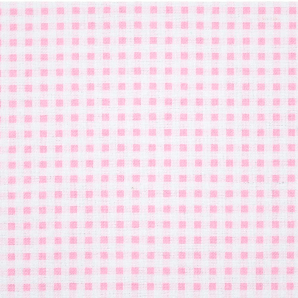 Fumatex Pink Gingham Super Snuggle Craft Flannel Fabric