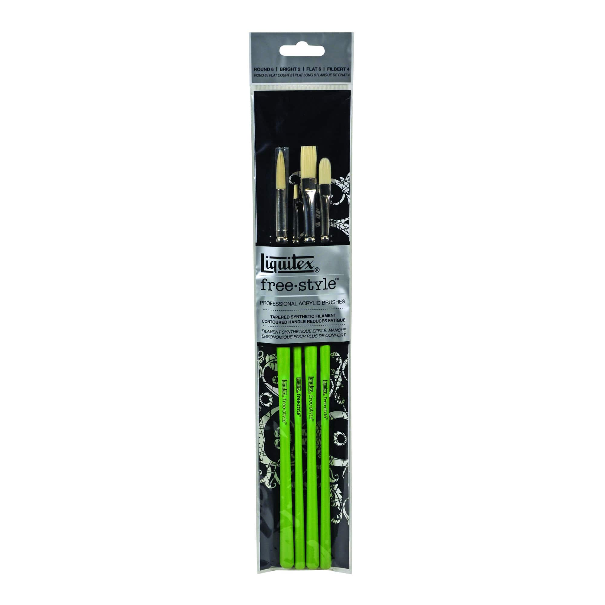 Liquitex® Professional Free-Style™ Traditional Brush Set