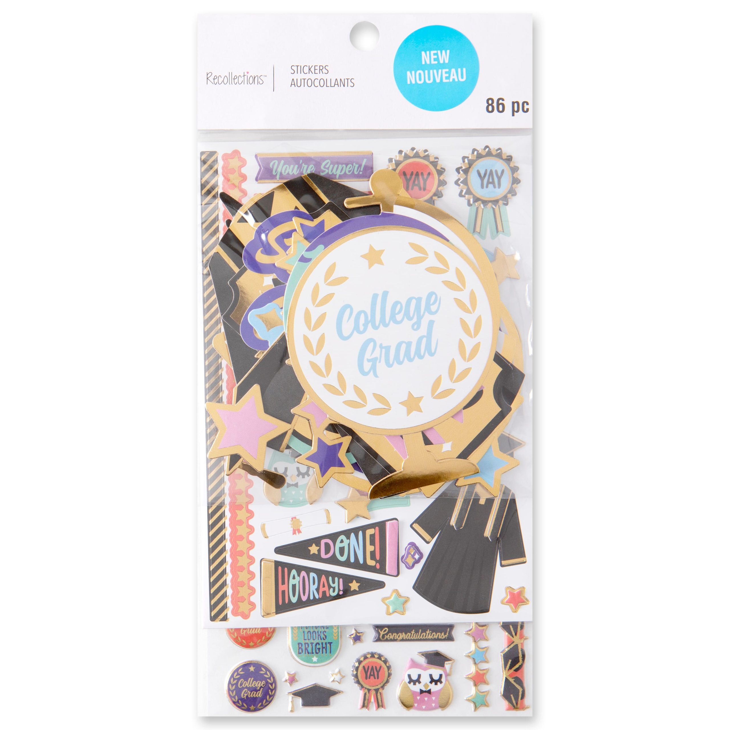 College Graduate Sticker Flip Pack by Recollections™ - Image 3