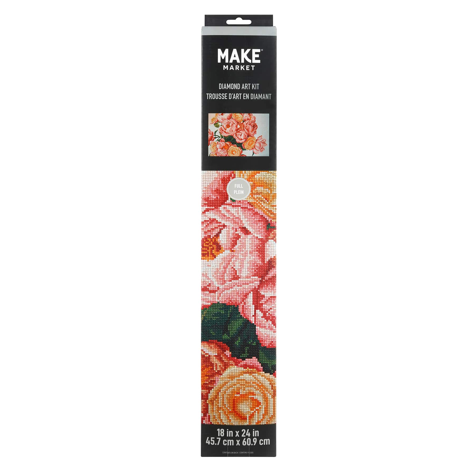 Peonies Diamond Art Kit by Make Market® - Image 3