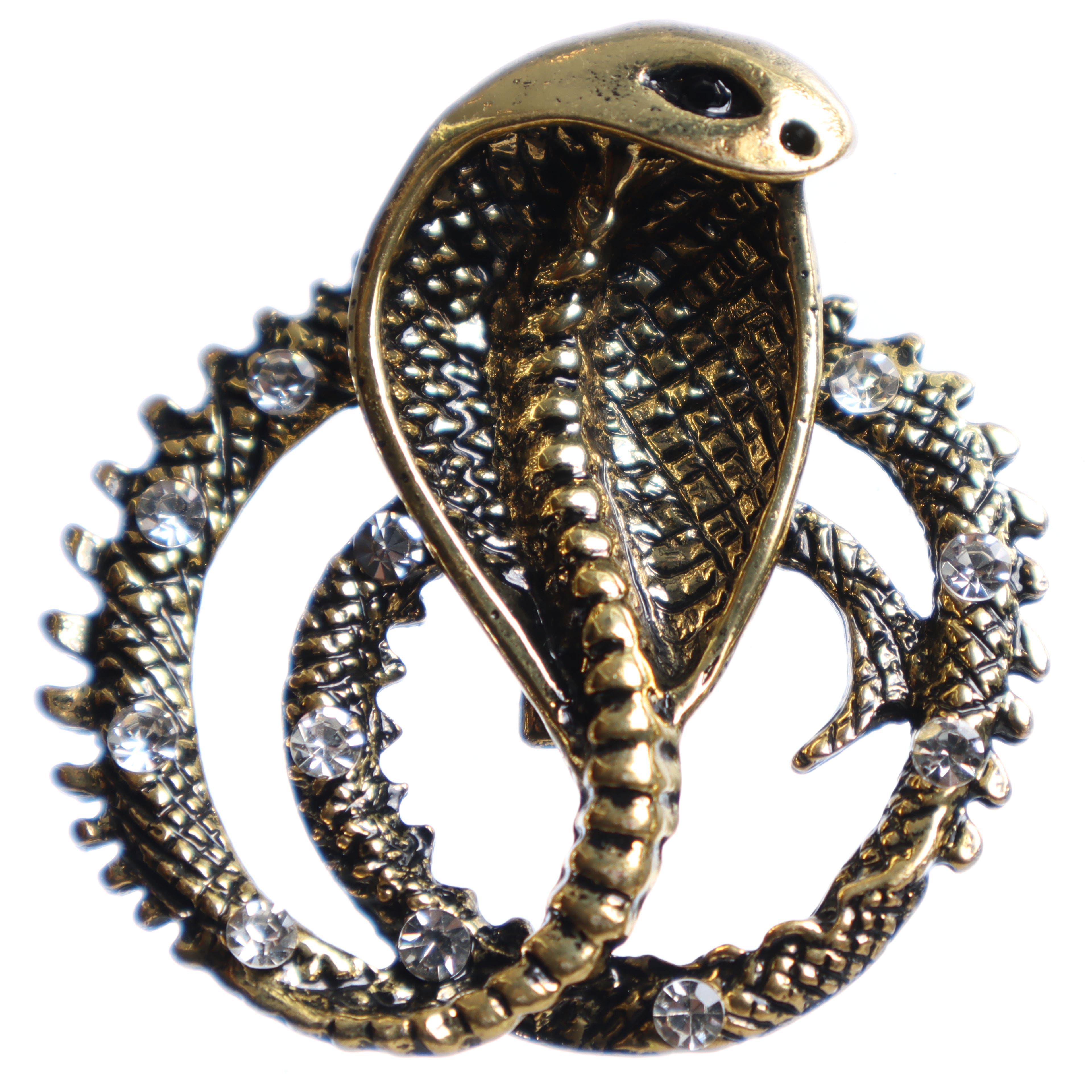 1.5" Cobra with Gems Metal Accent by Ashland®
