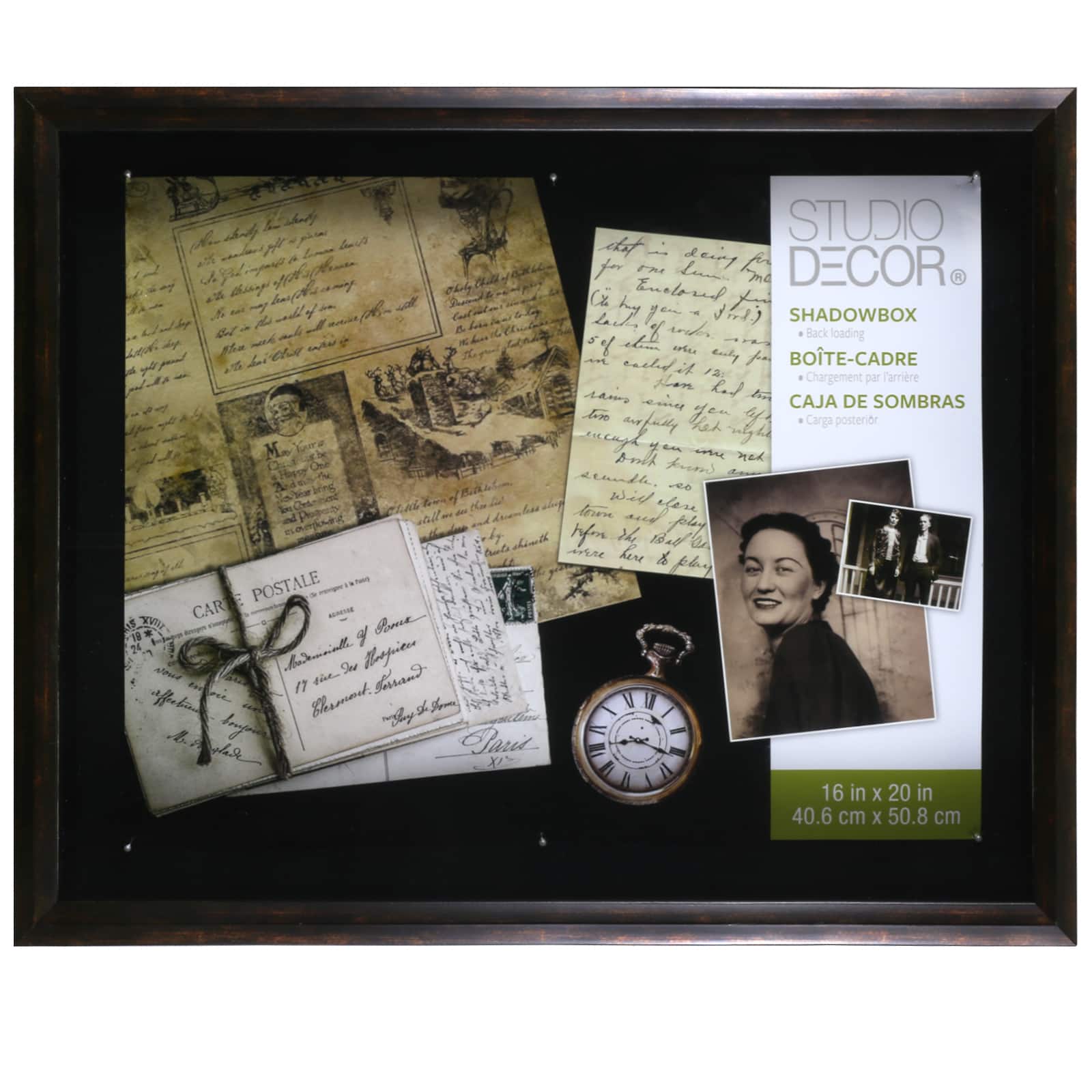 Bronze Shadow Box by Studio Décor®