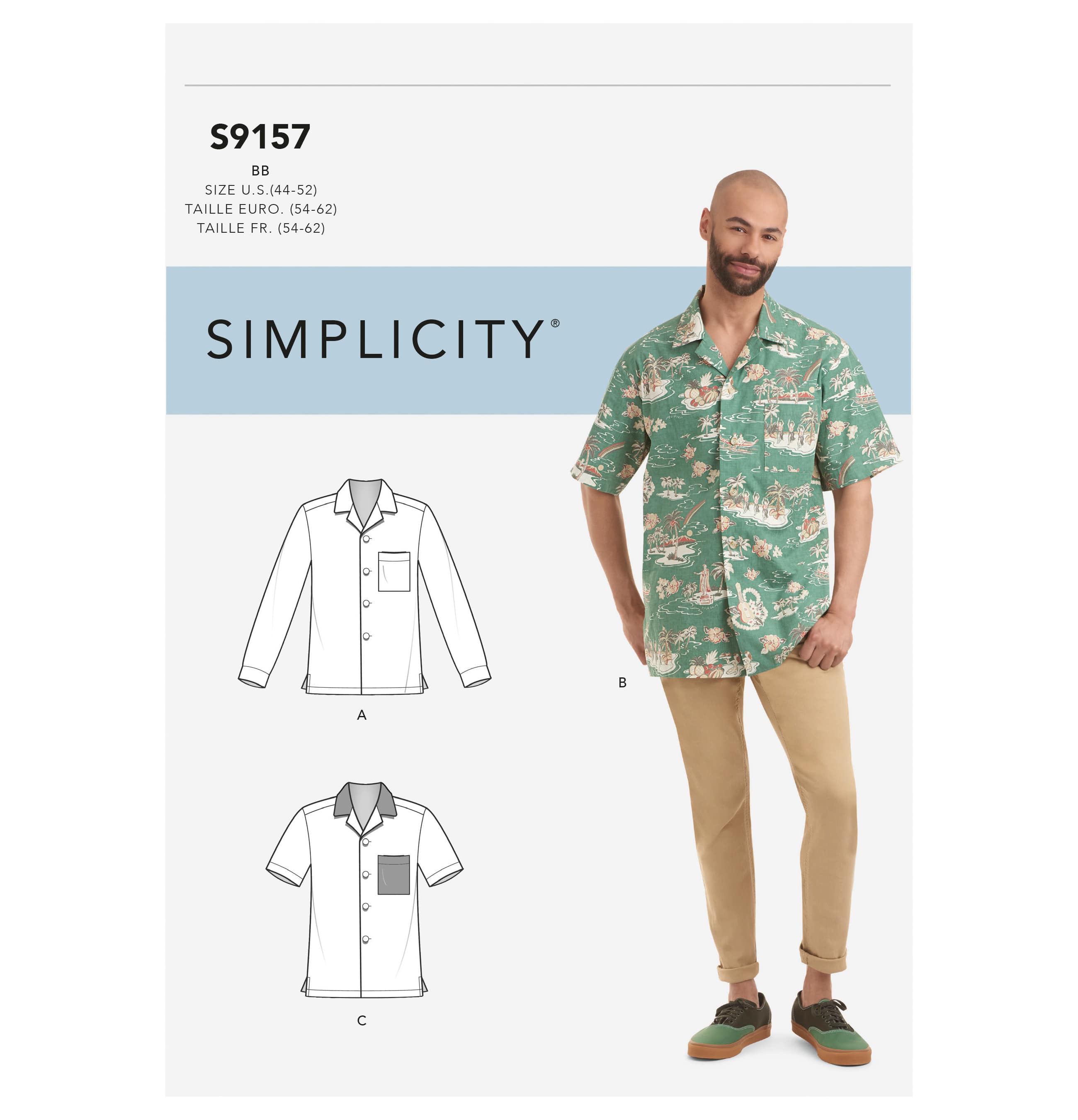 Simplicity® Pattern CS9157 (44-46-48-50-52)