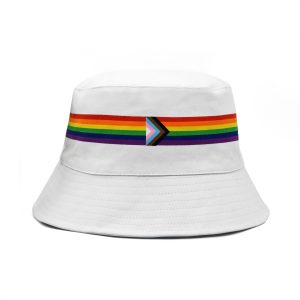 Pride Progress Flag Adult Bucket Hat by Celebrate It™