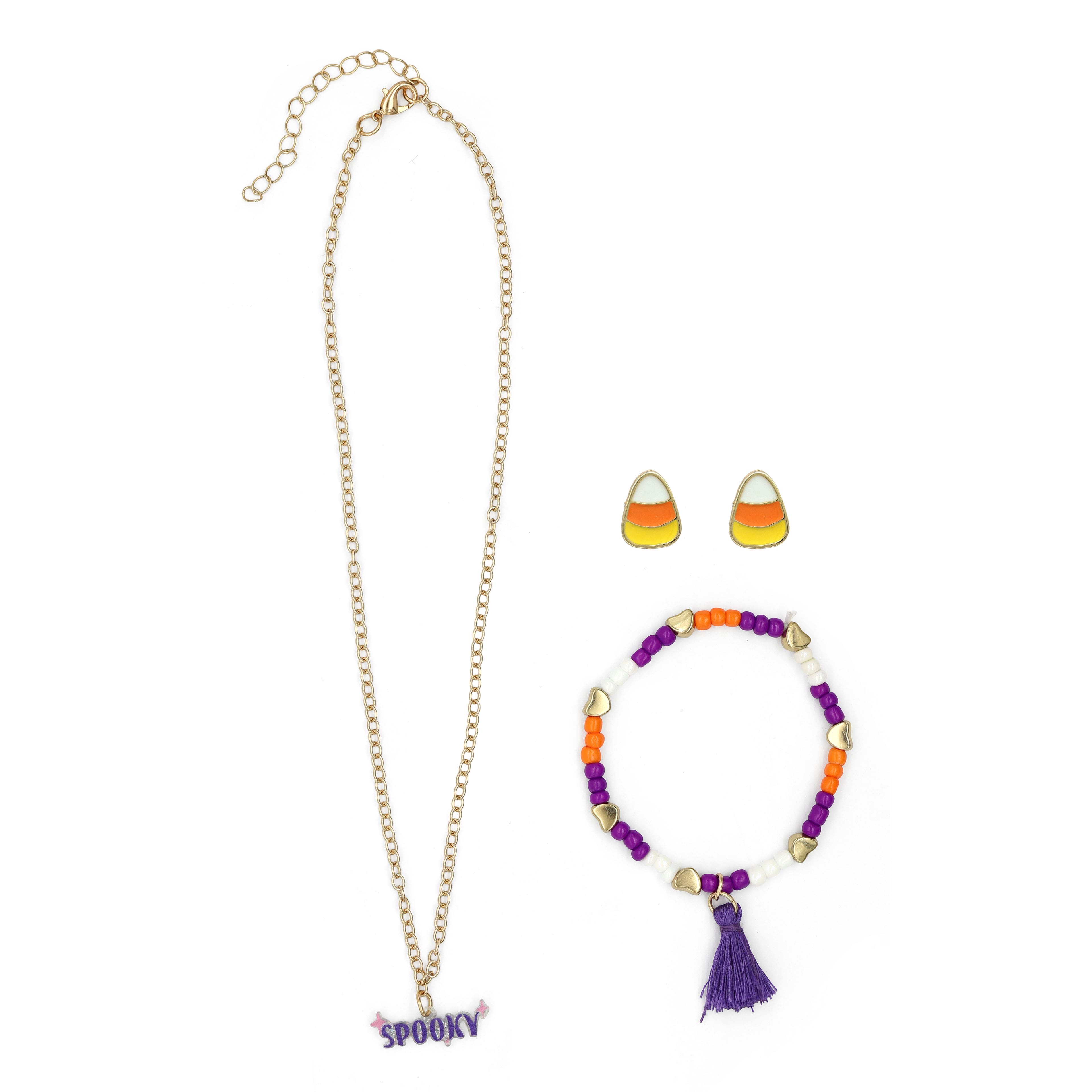 Halloween Candy Corn Jewelry Set by Celebrate It™