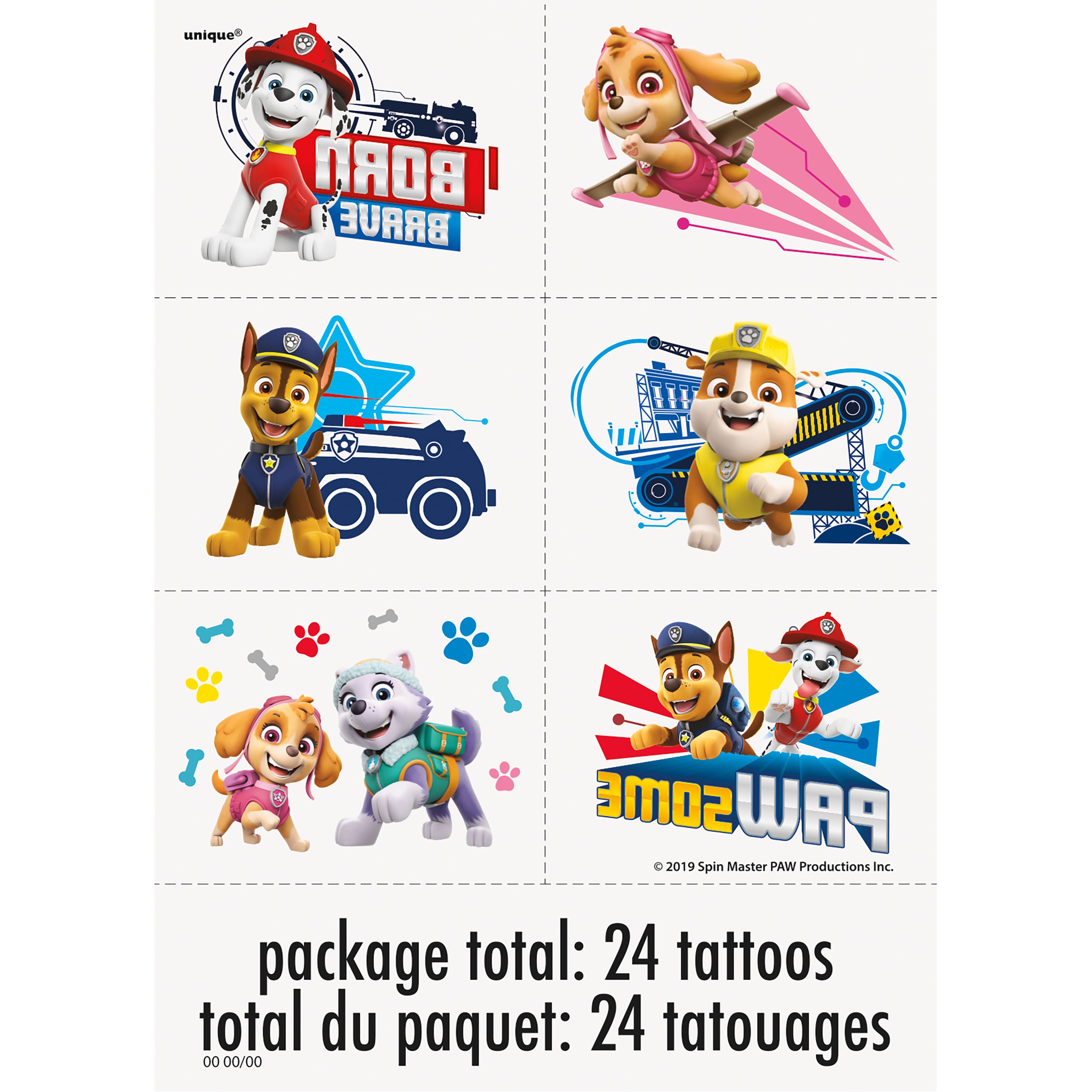 PAW Patrol™ Temporary Tattoos, 24ct.