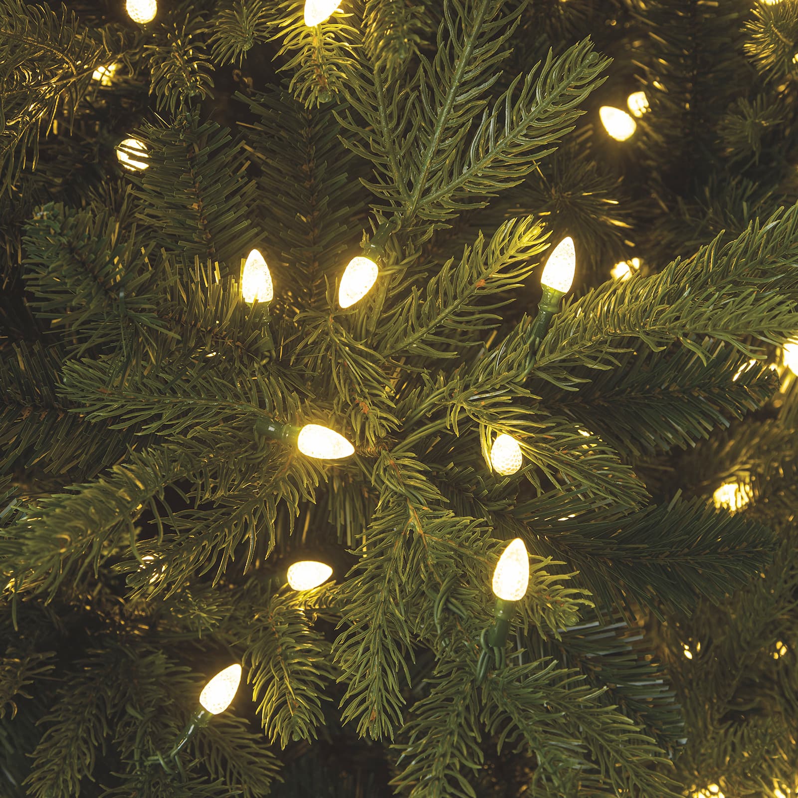 7.5ft. Pre-Lit Nordic Spruce Artificial Christmas Tree, Warm White C3 LED Lights by Ashland® - Image 2
