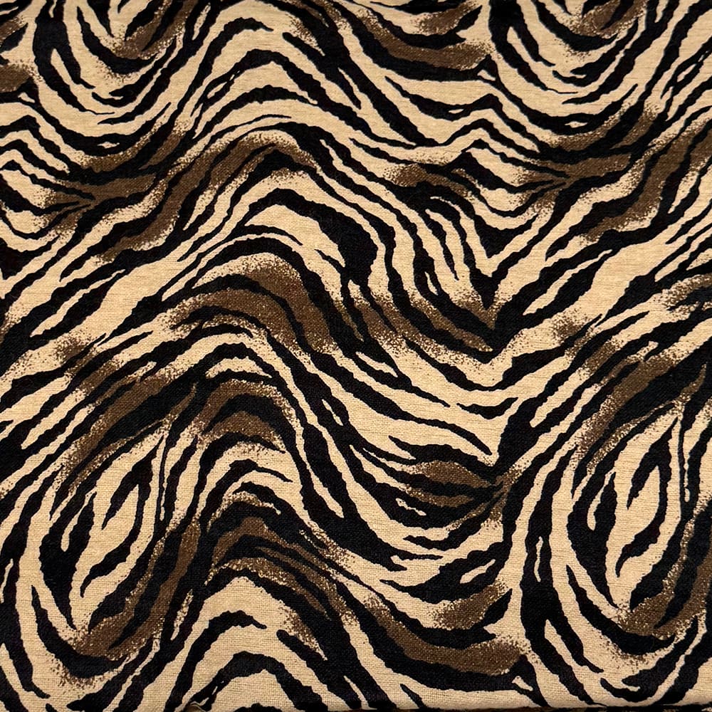 Feldman Tiger Print Cotton Flannel