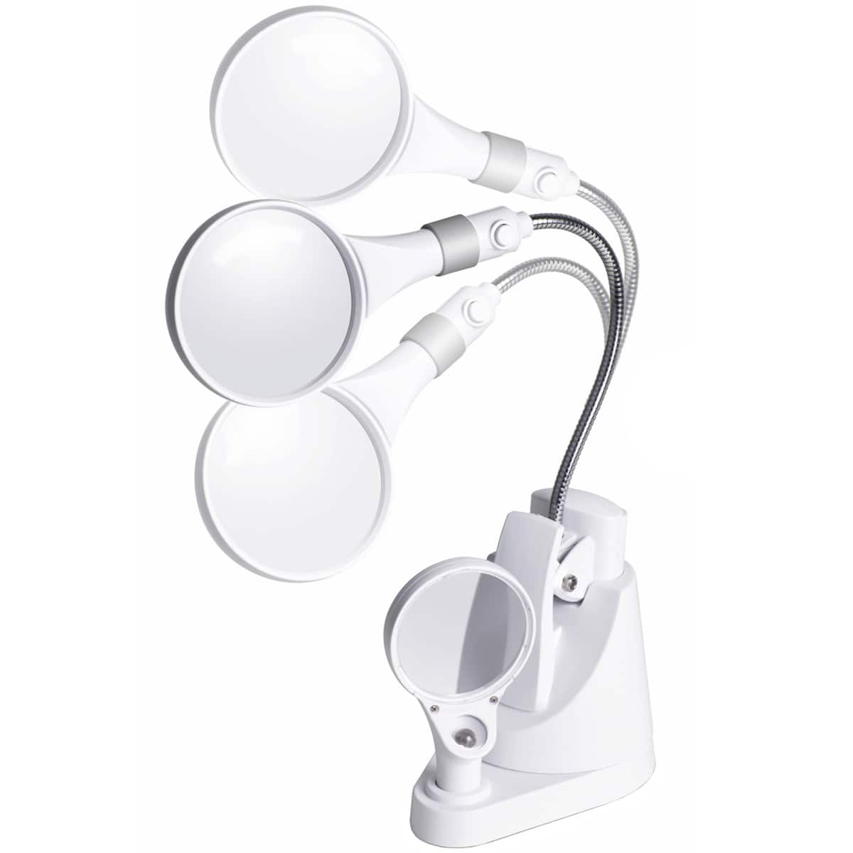 OttLite® LED Clip & Freestanding Magnifier Lamp - Image 2