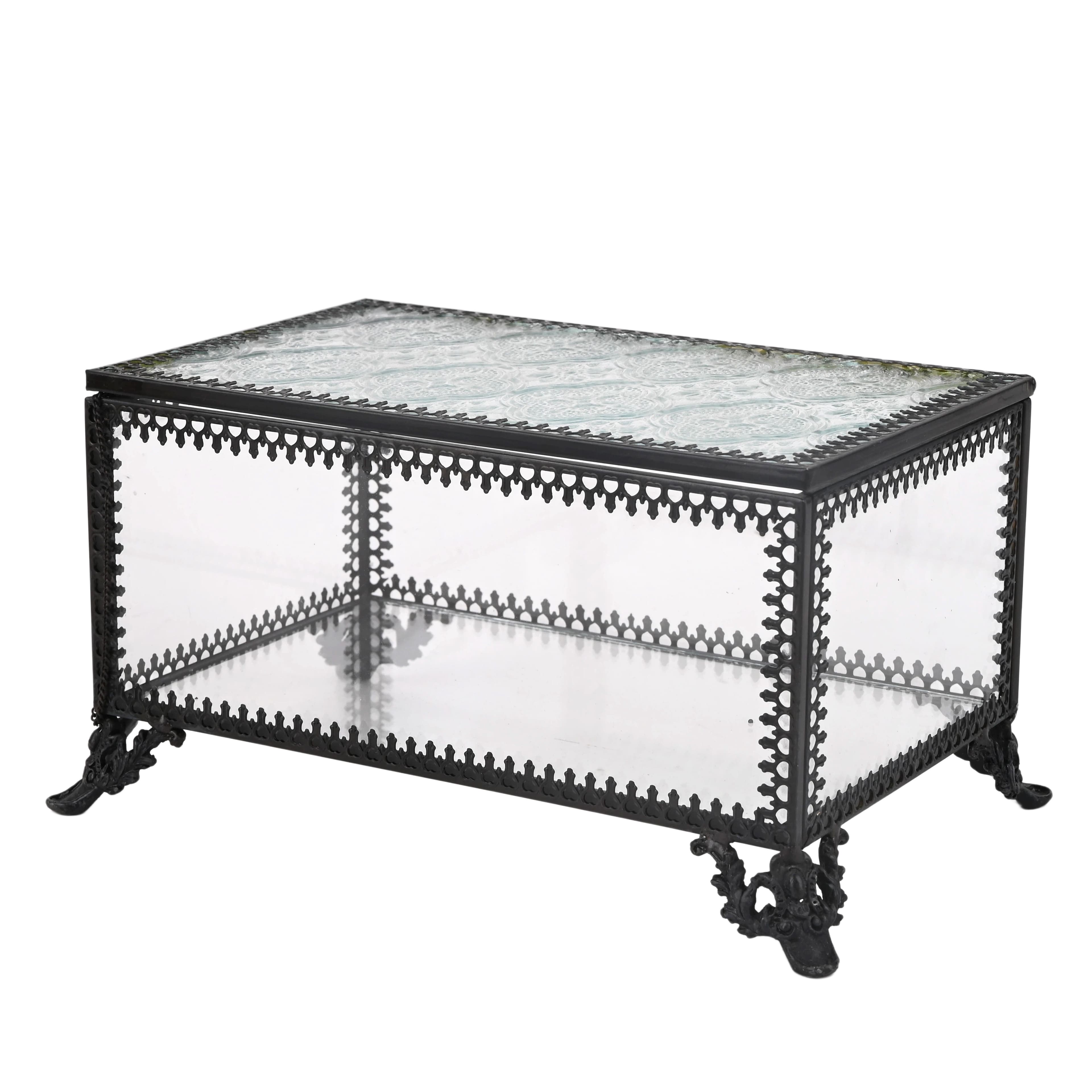 7" Glass Coffin Box Terrarium by Ashland®